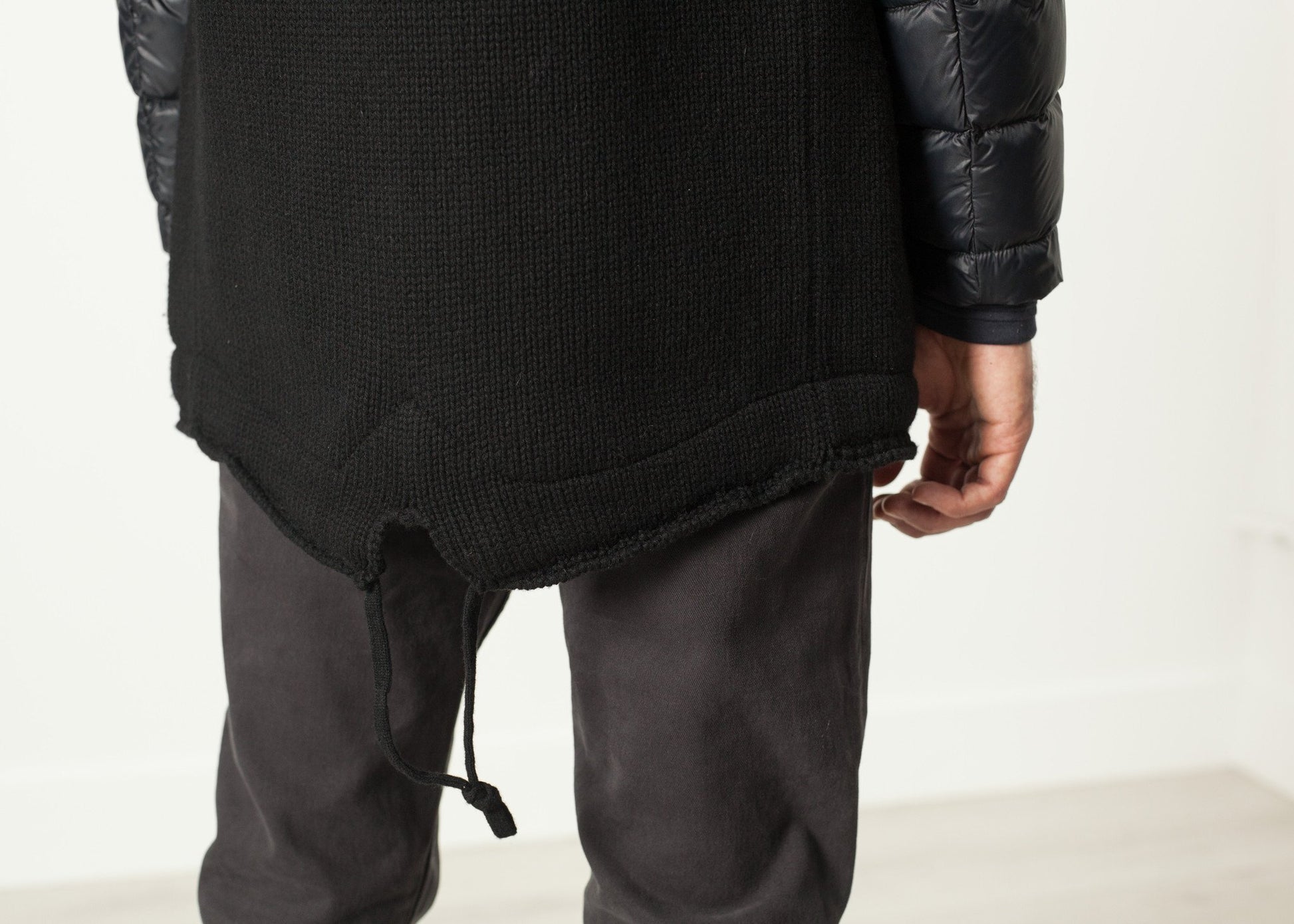 Hooded Parka in Black - annaclothes