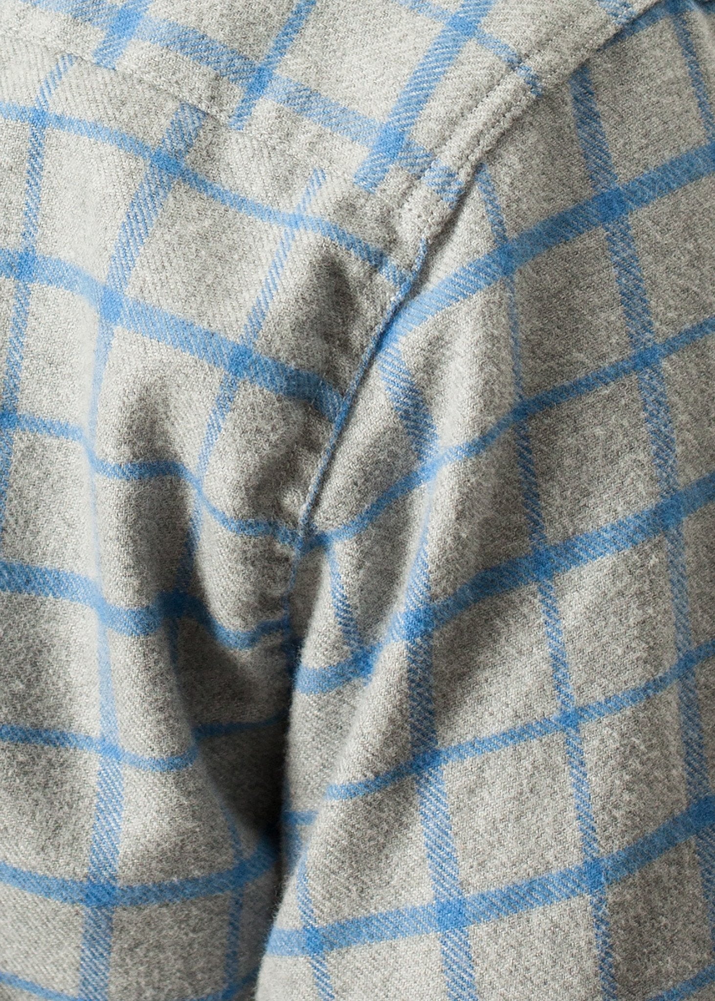 Paul Shirt in Grey Flannel - annaclothes