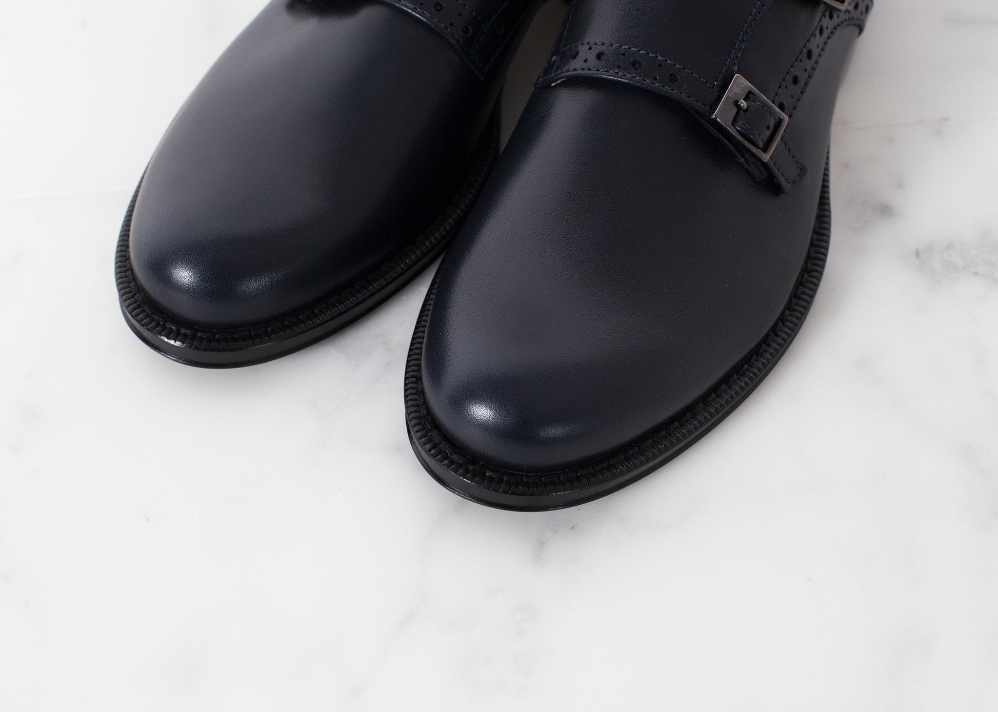 Buckle Shoe in Navy - annaclothes