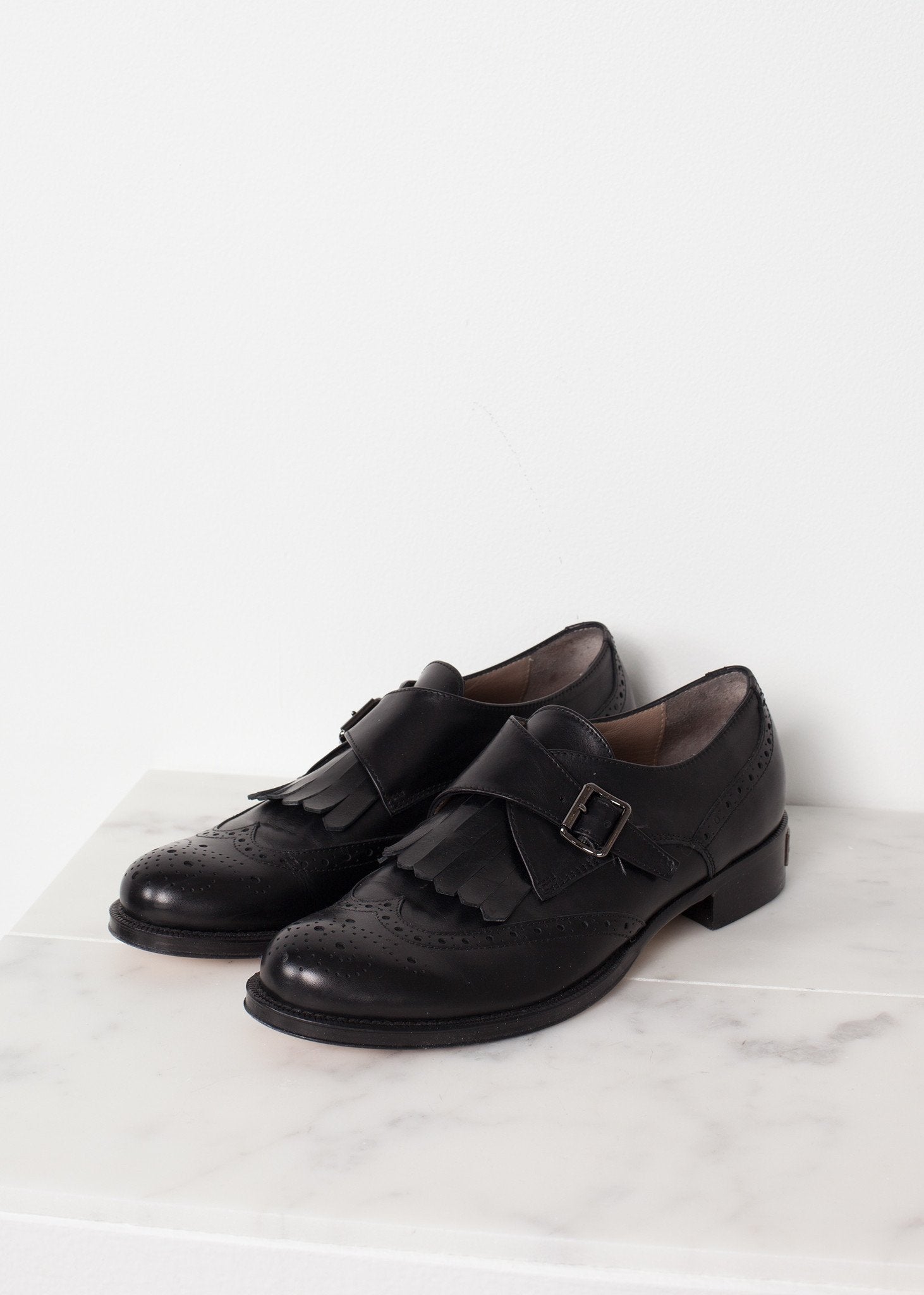 Golf Shoe in Black - annaclothes