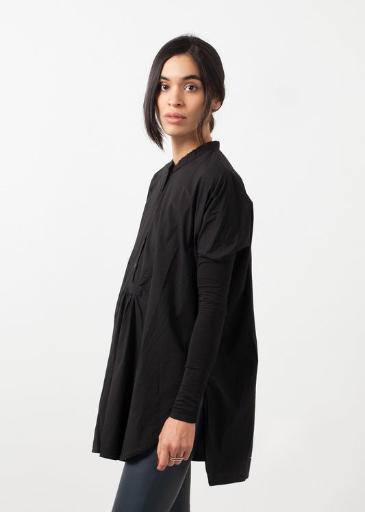 Oversized Bibbed Blouse - annaclothes