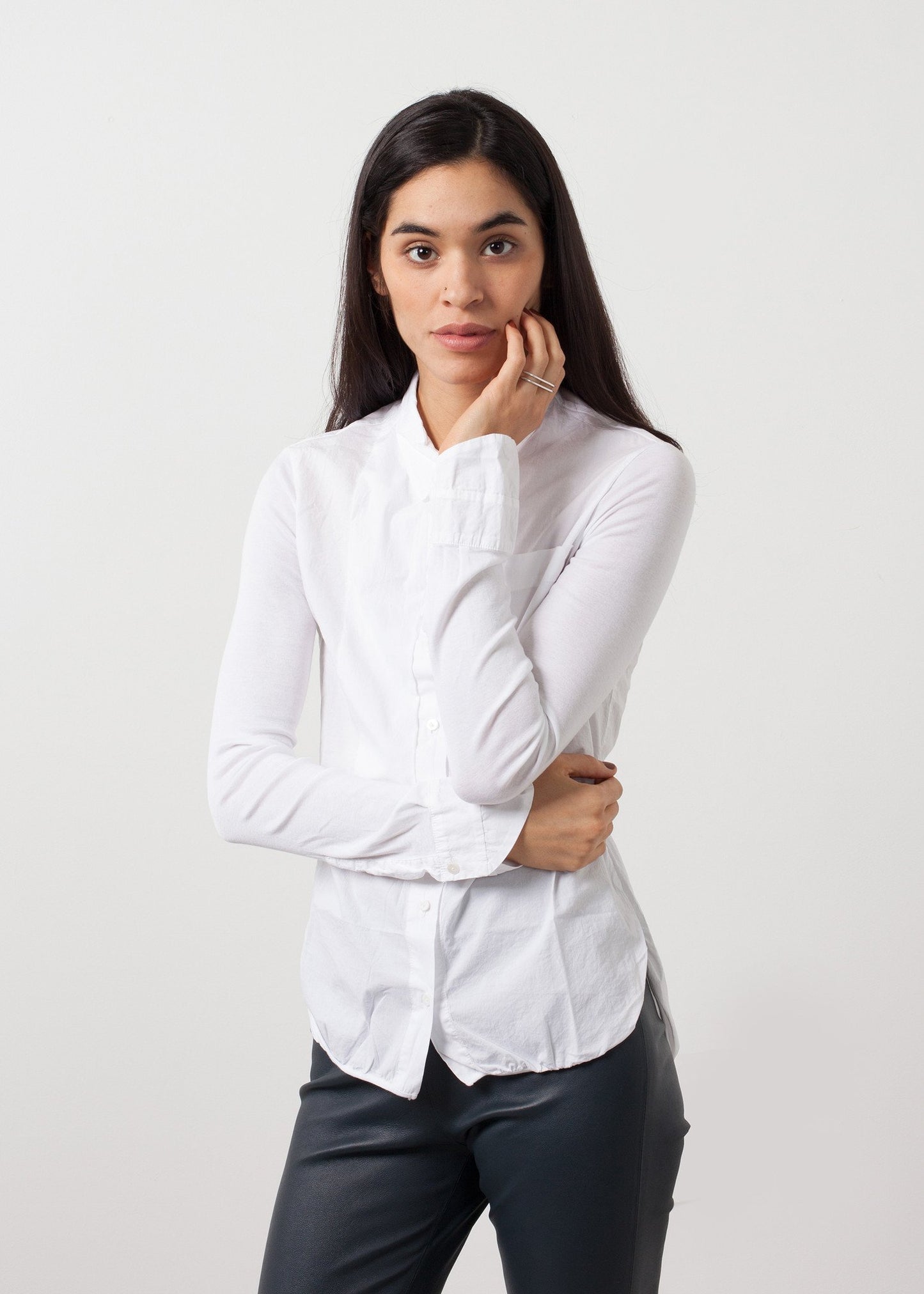 Soft Sleeve Button Up - annaclothes