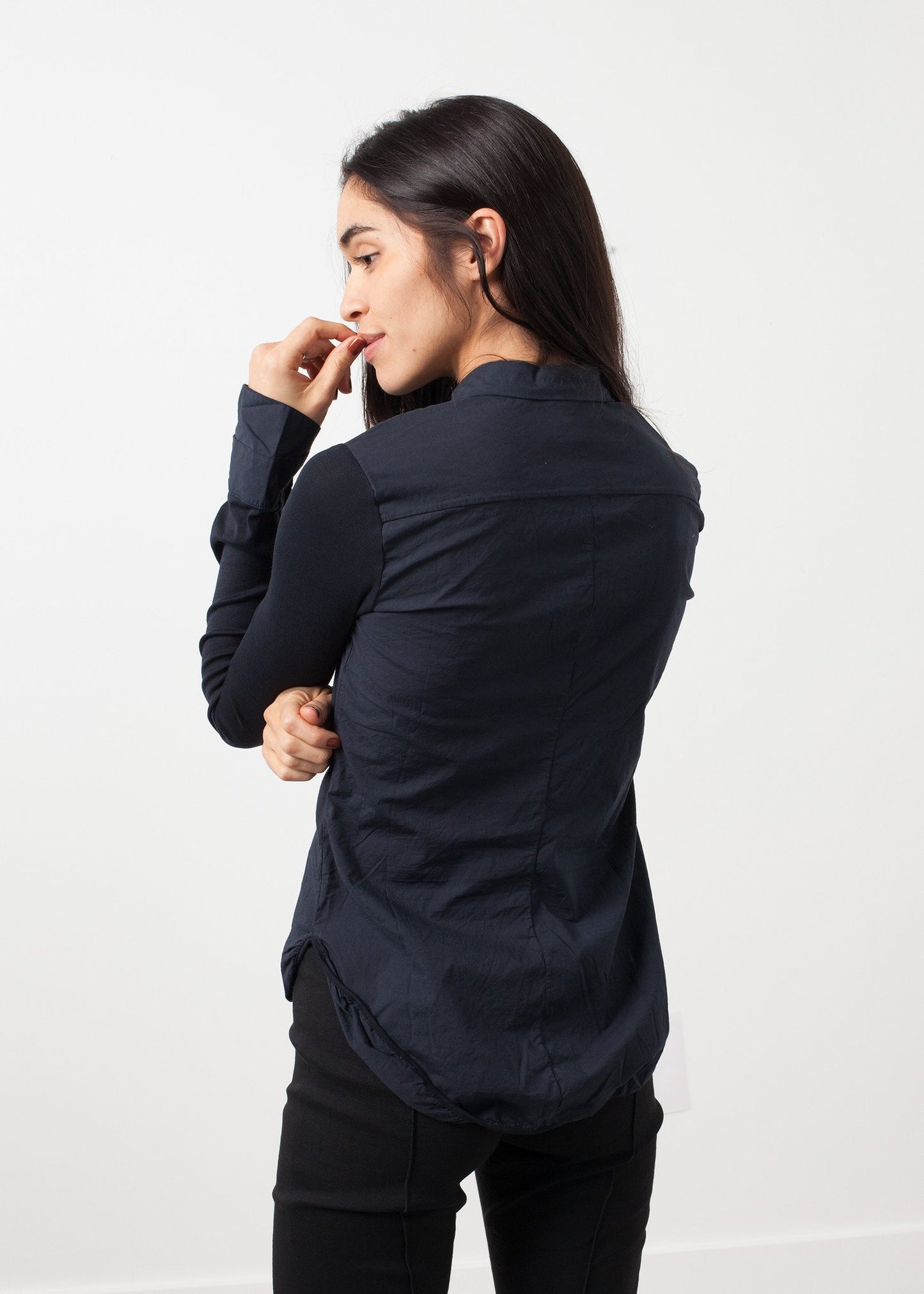 Soft Sleeve Button Up - annaclothes