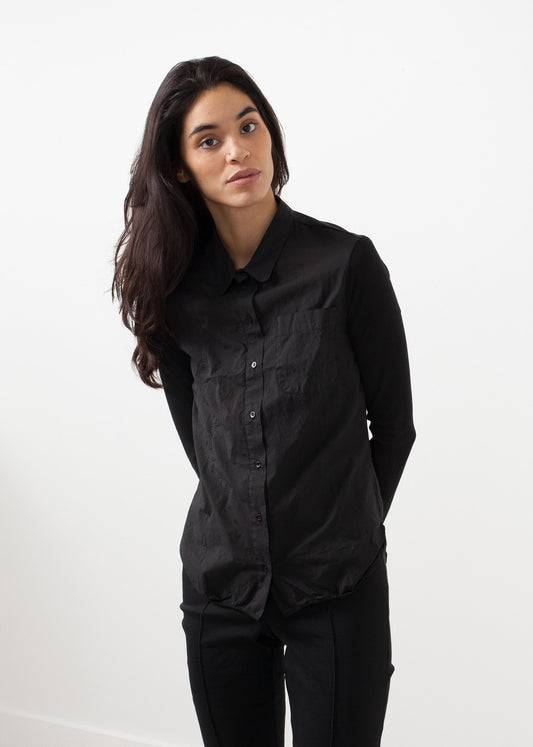 Soft Sleeve Button Up - annaclothes