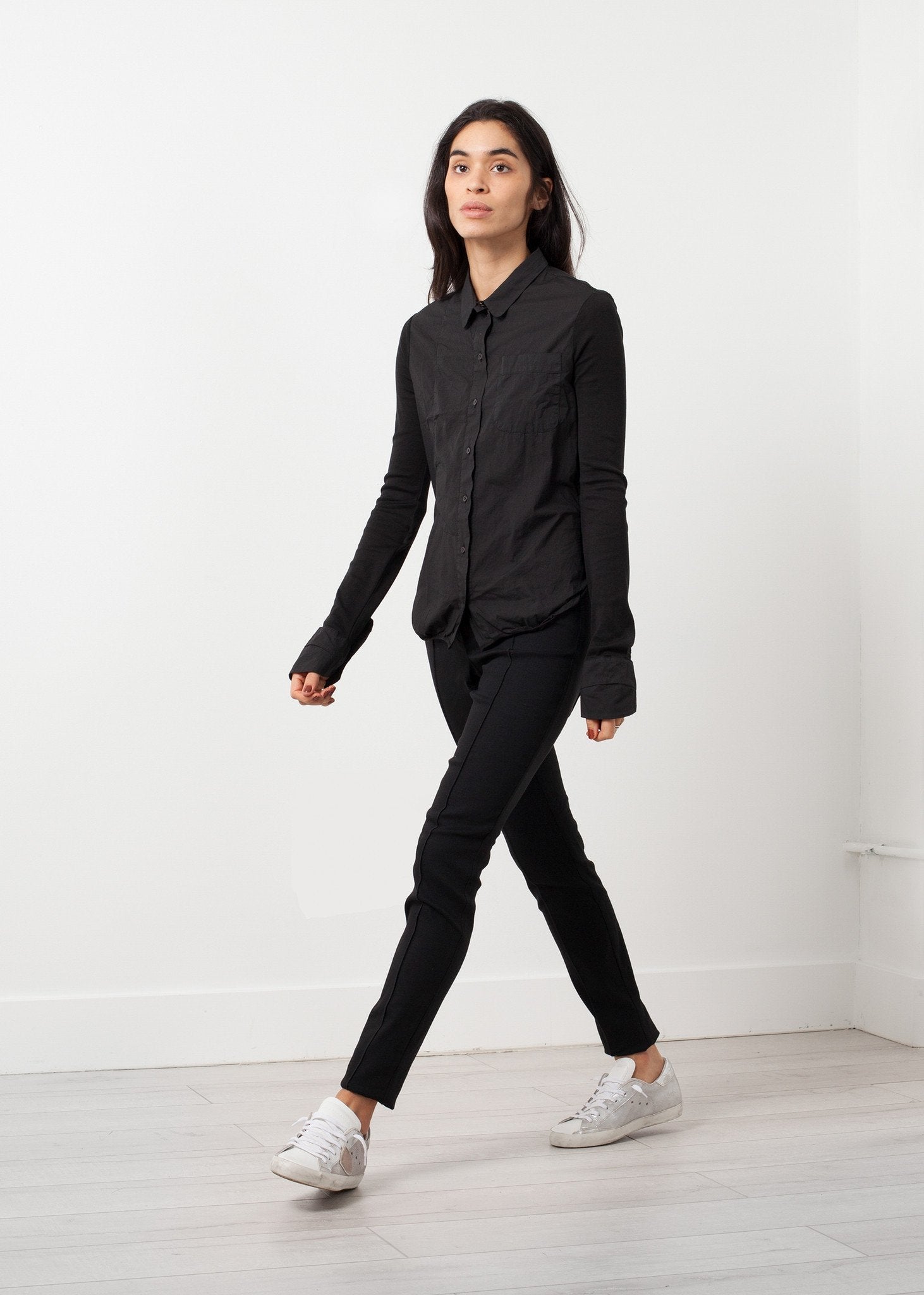 Soft Sleeve Button Up - annaclothes