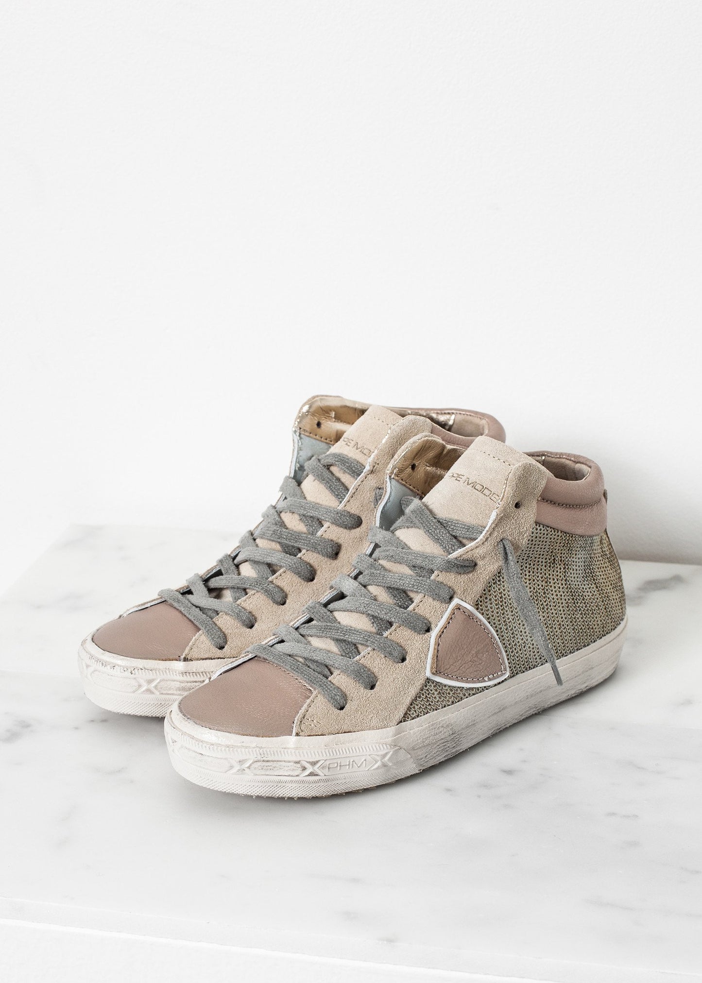 Sequin High Top Sneaker - annaclothes