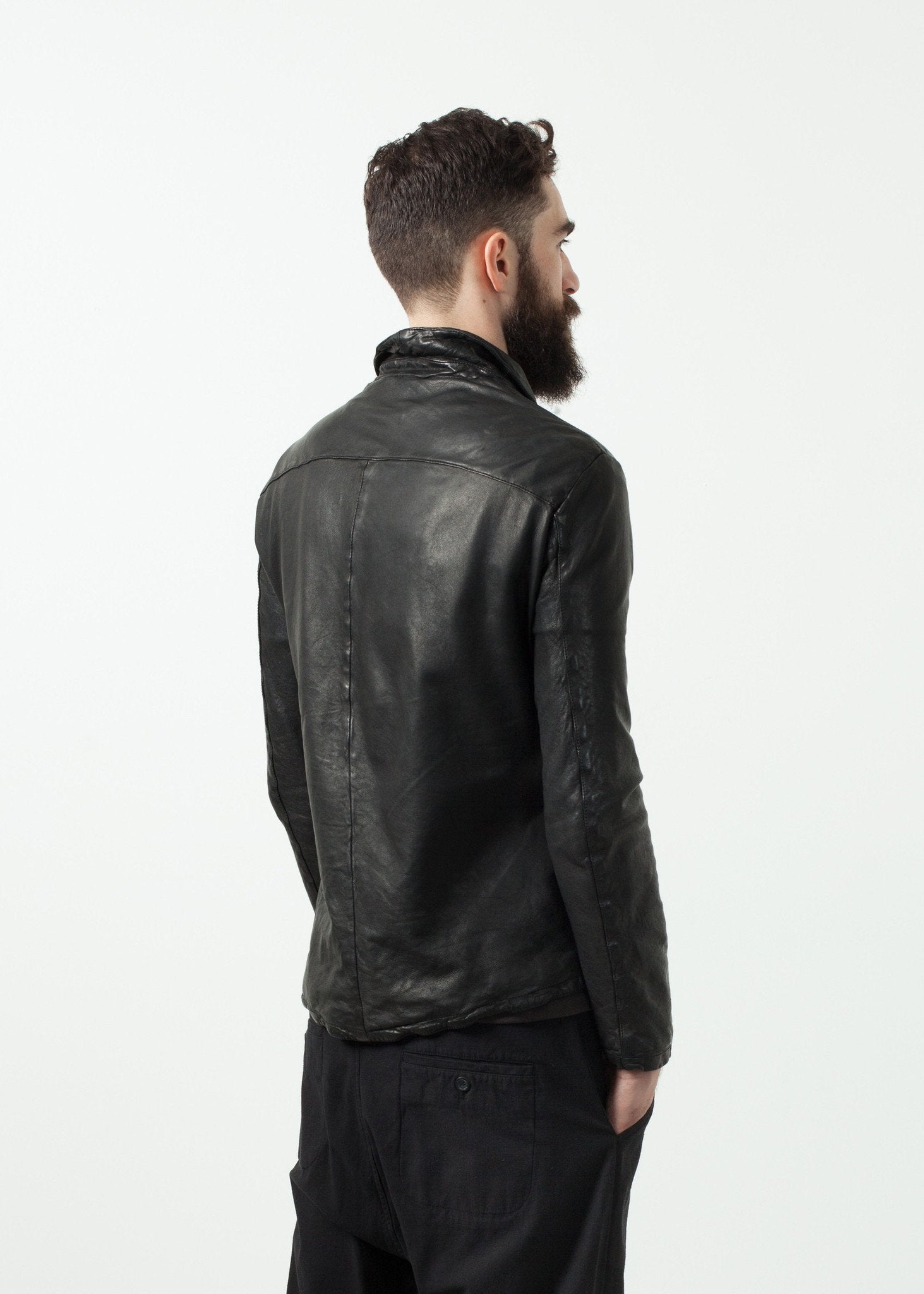 Distressed Motorcycle Jacket - annaclothes