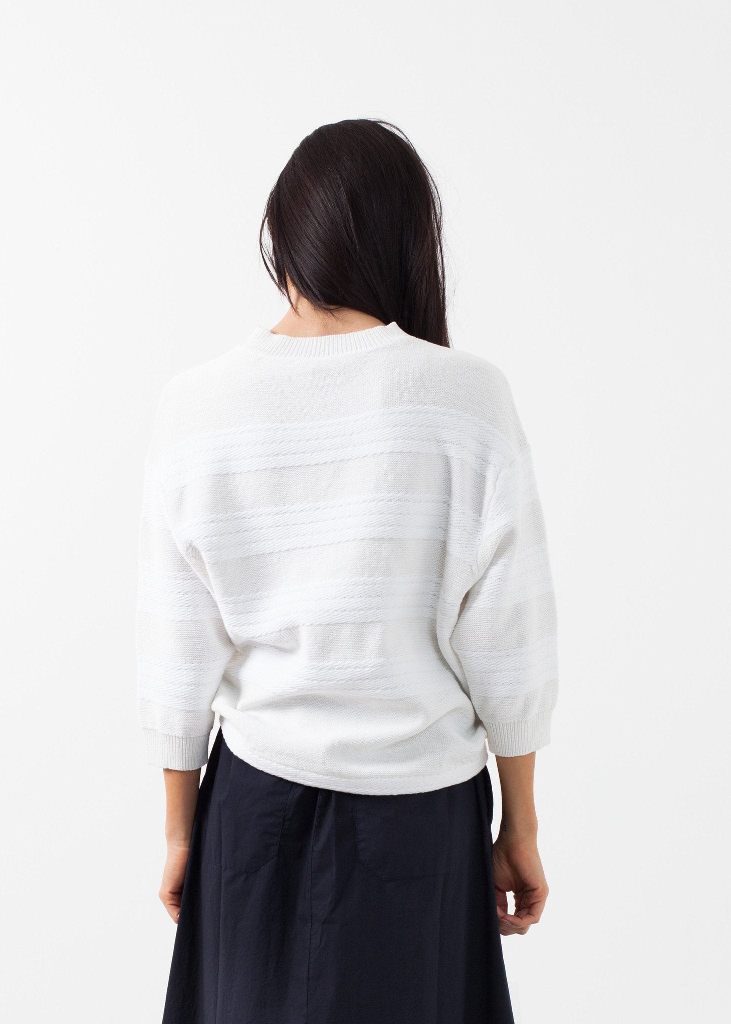 Wide Stripe Sweater - annaclothes