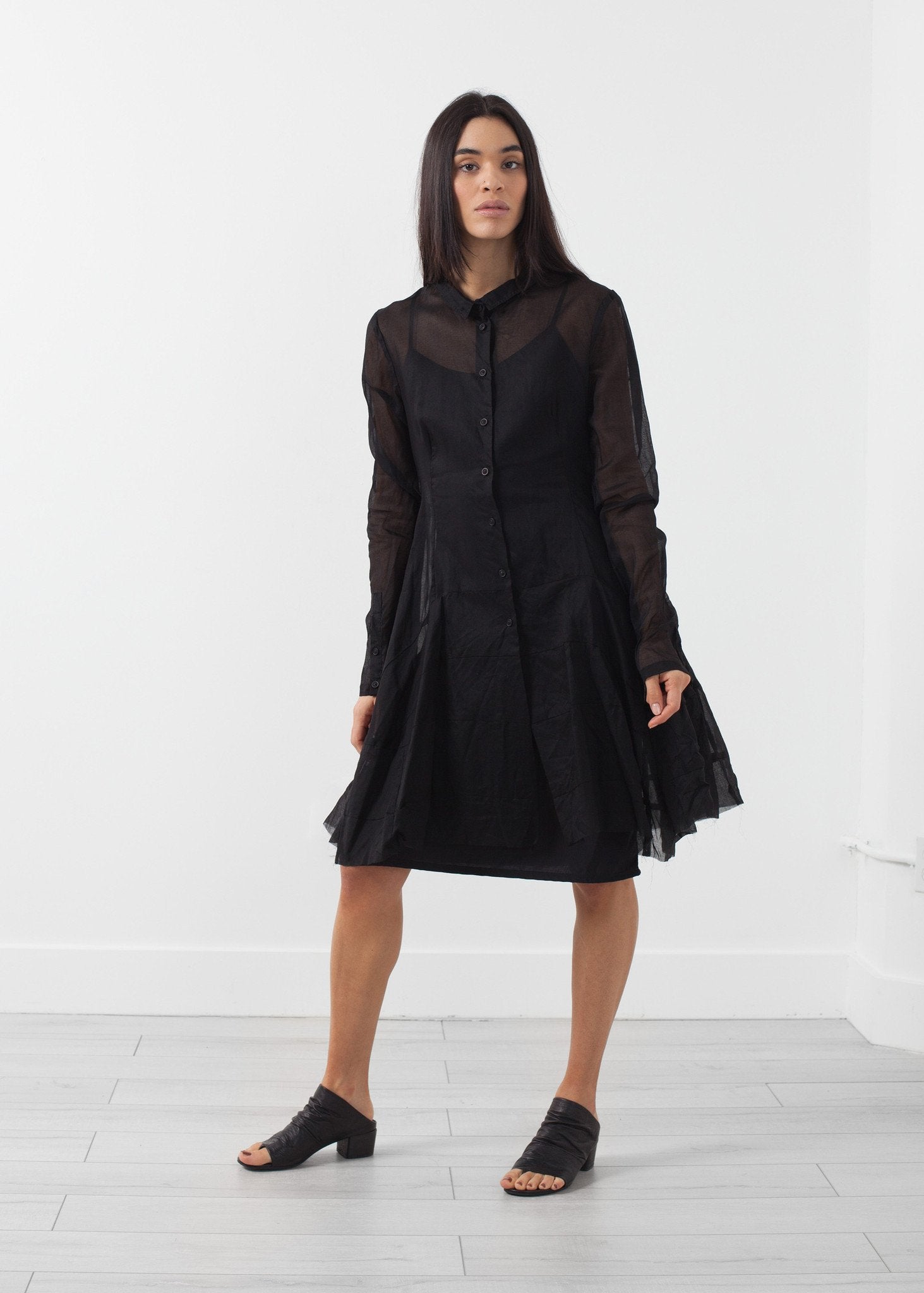Button Up Dress - annaclothes