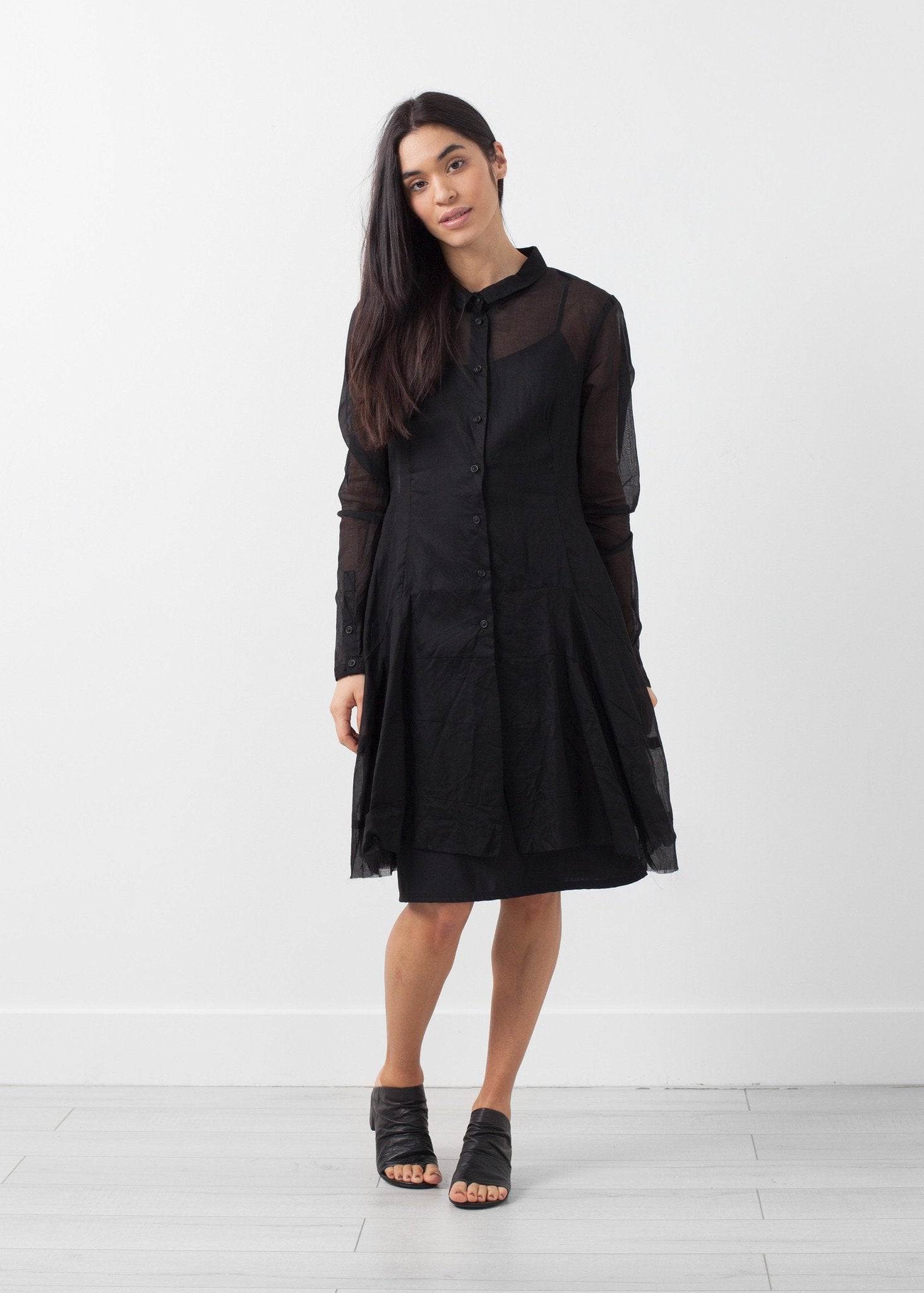Button Up Dress - annaclothes