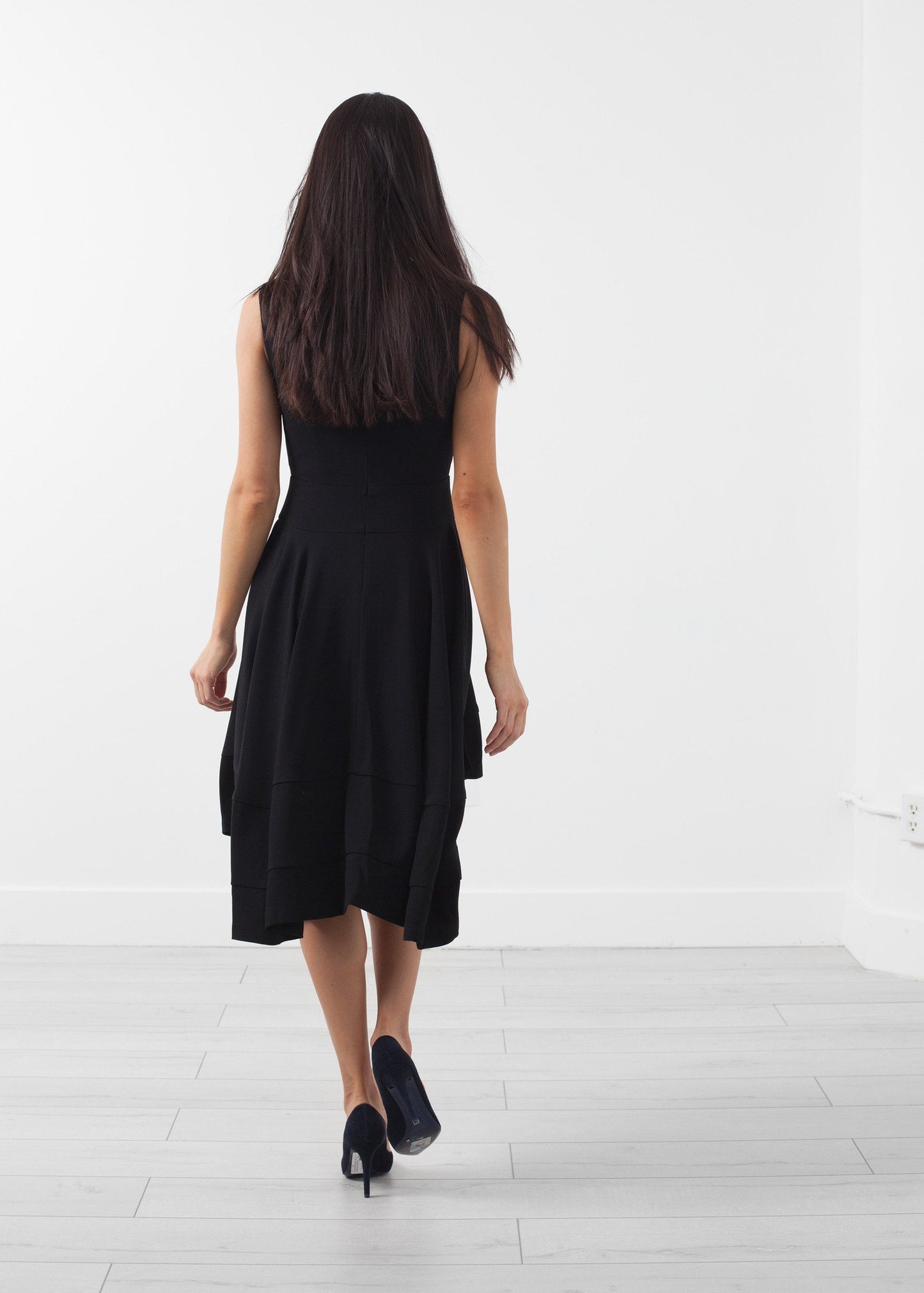 V-Neck Dress - annaclothes