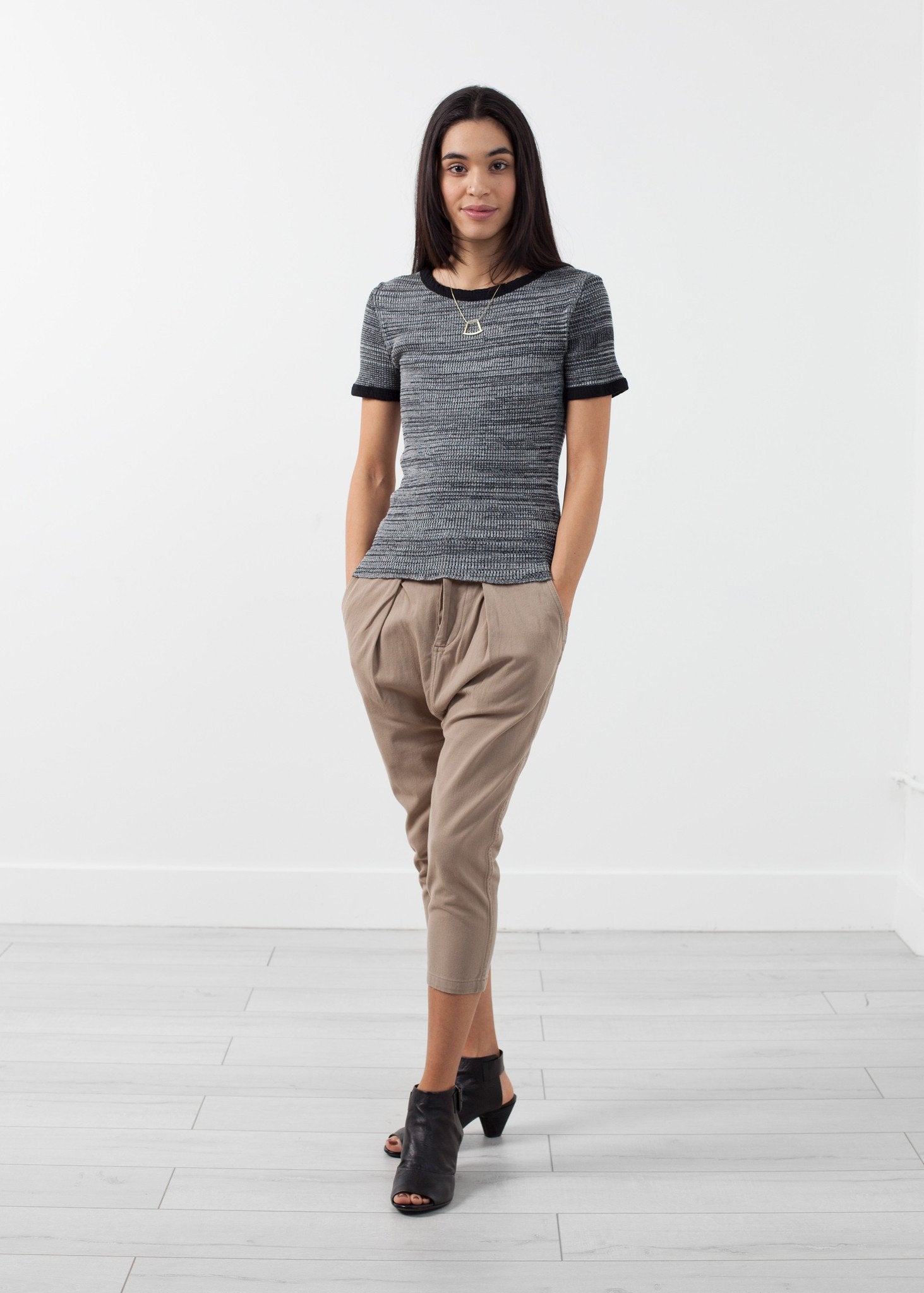 Waffle Knit Crew - annaclothes