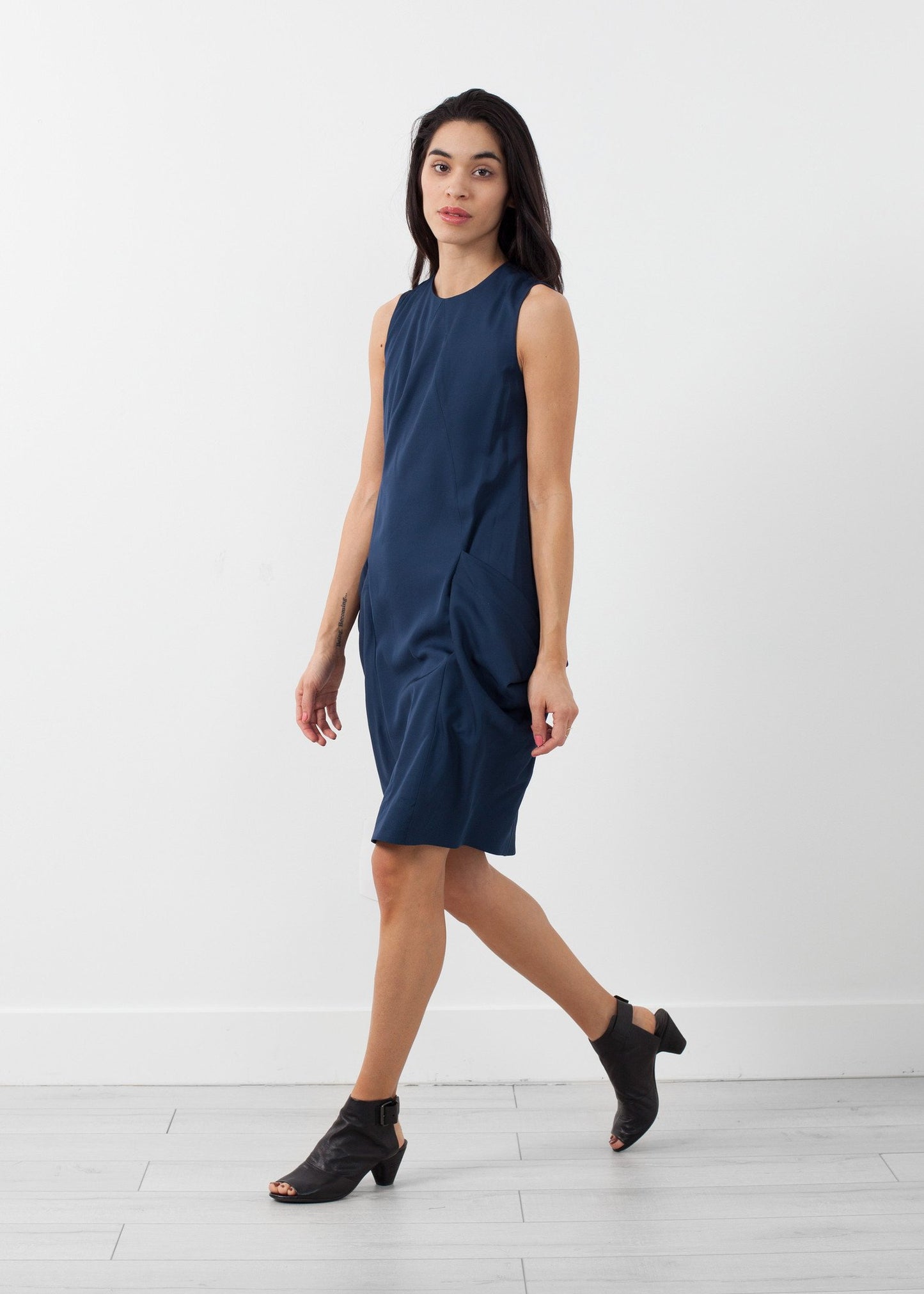 Uti Drape Dress - annaclothes