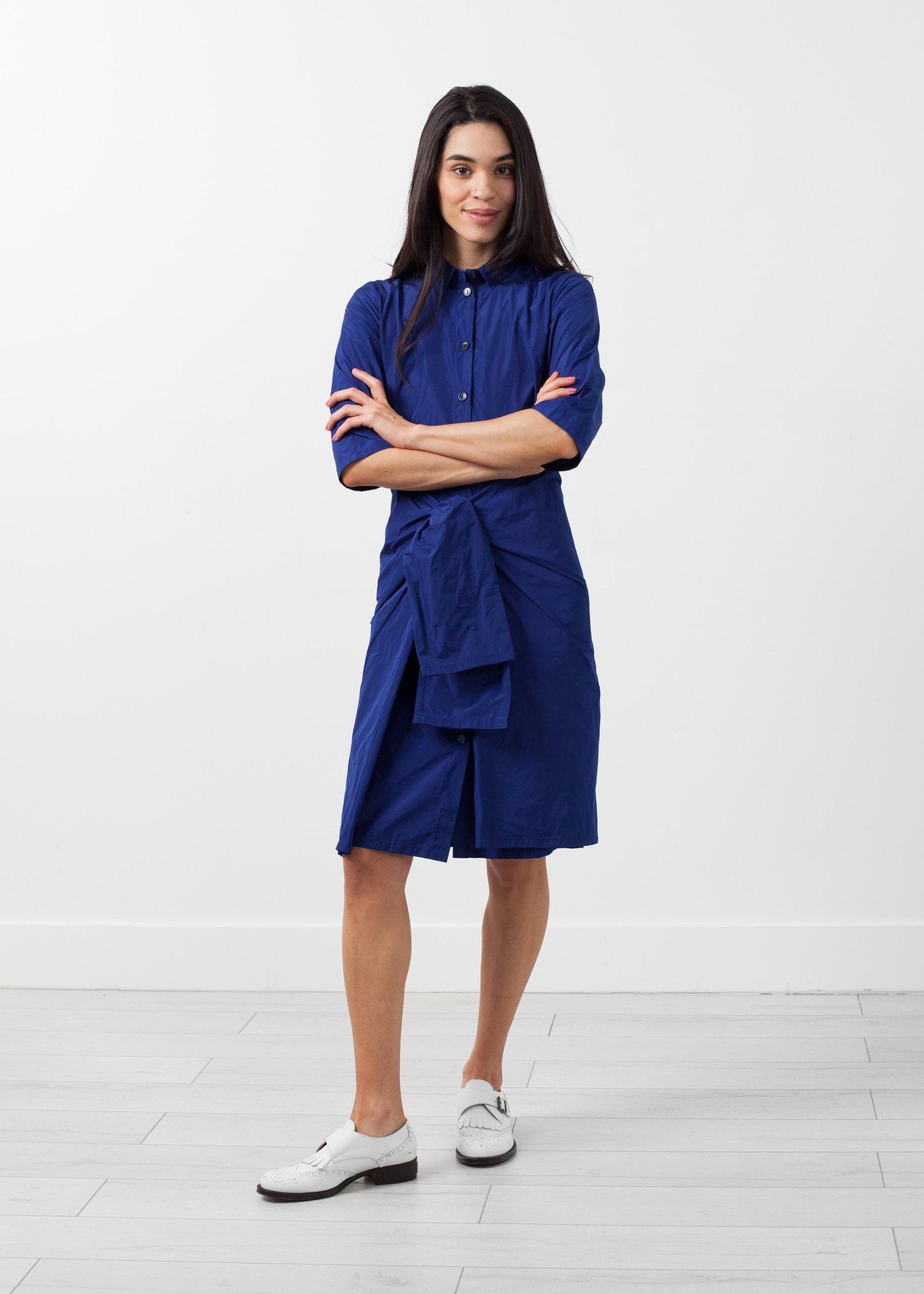 Tied Sleeve Dress - annaclothes