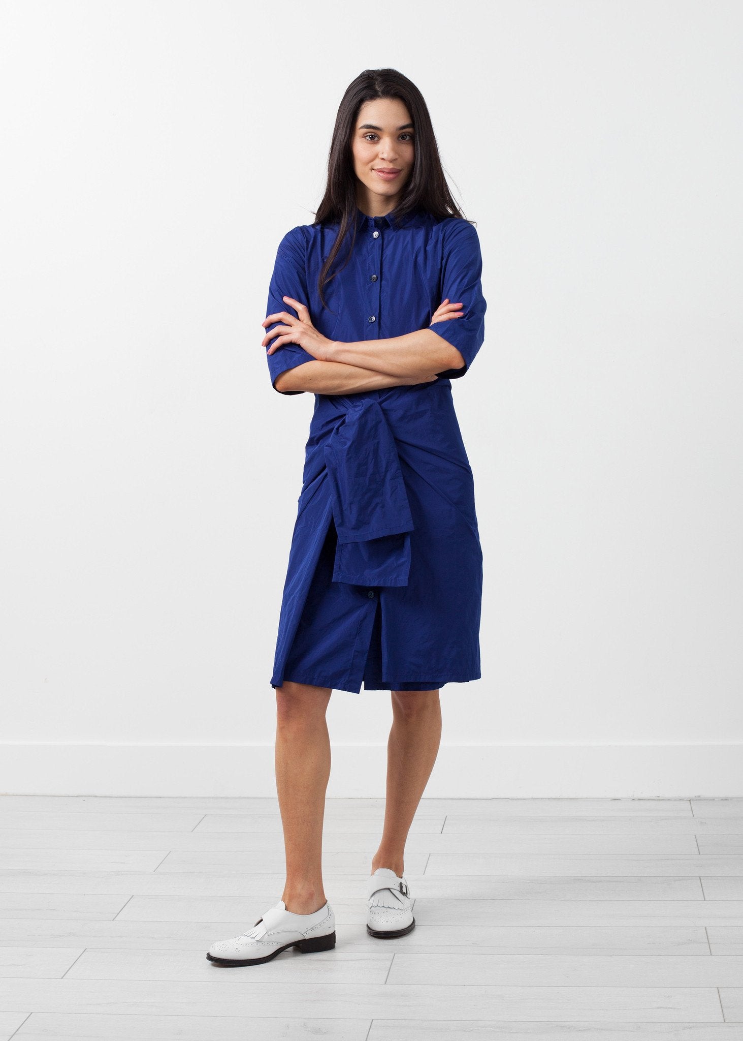 Tied Sleeve Dress - annaclothes