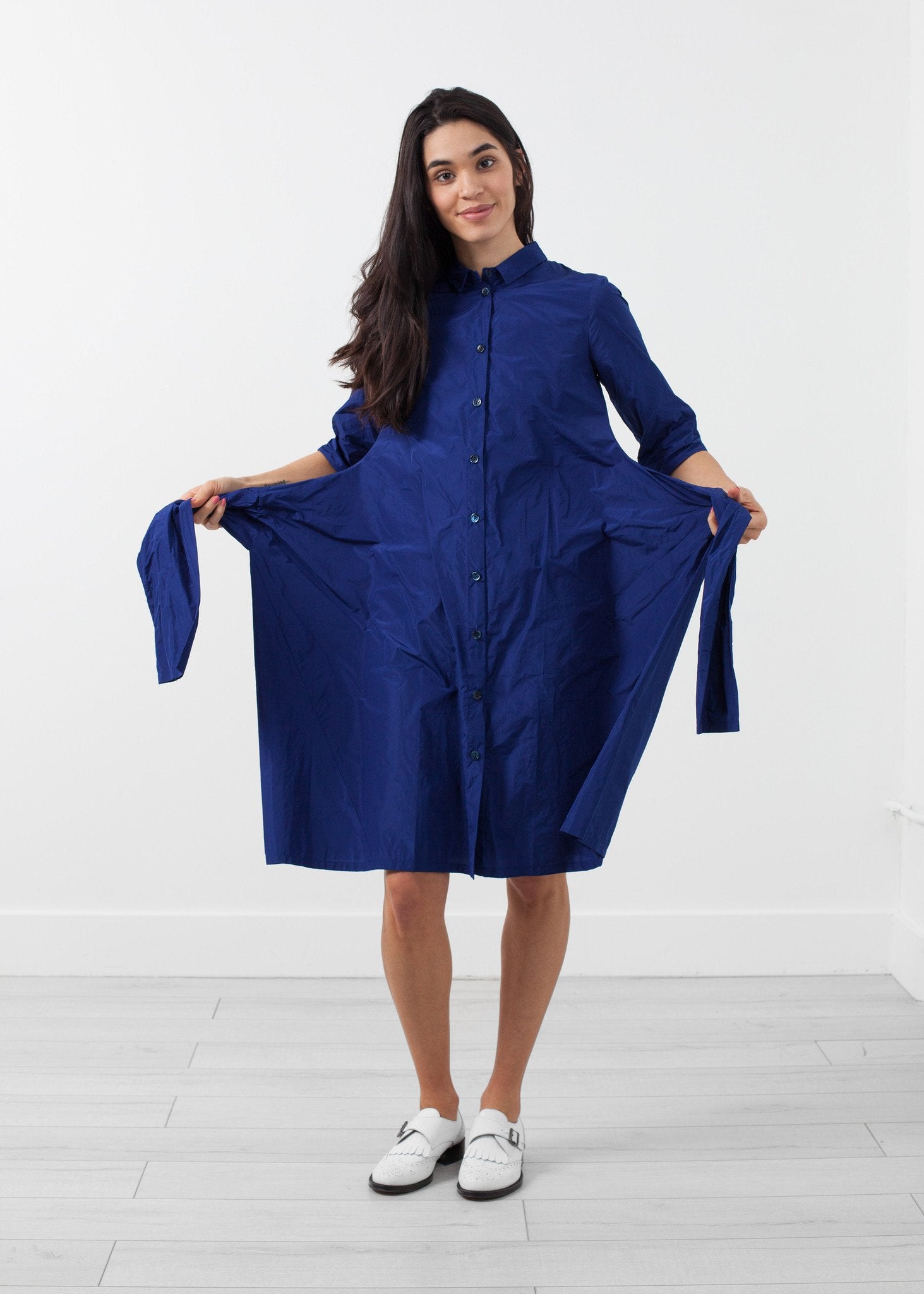 Tied Sleeve Dress - annaclothes