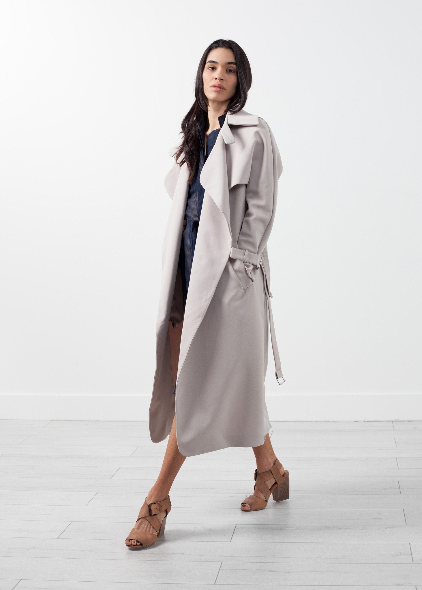 Orietta Coat in Tan - annaclothes