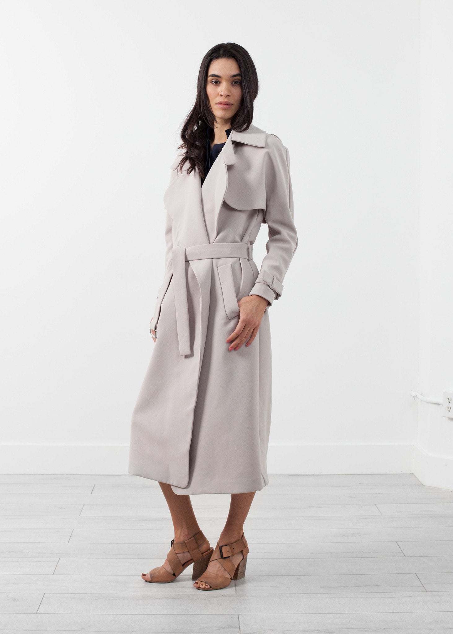Orietta Coat in Tan - annaclothes