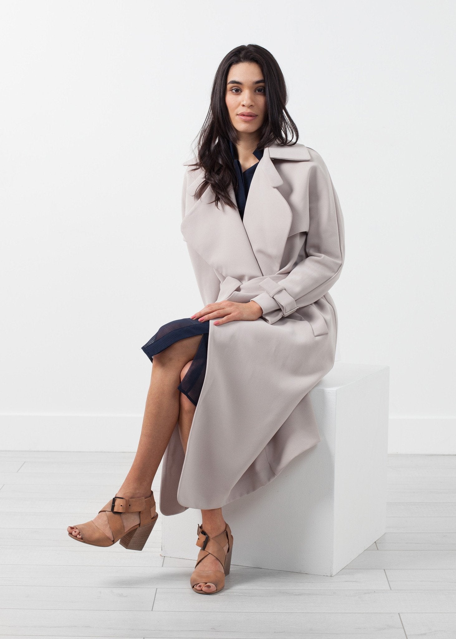 Orietta Coat in Tan - annaclothes