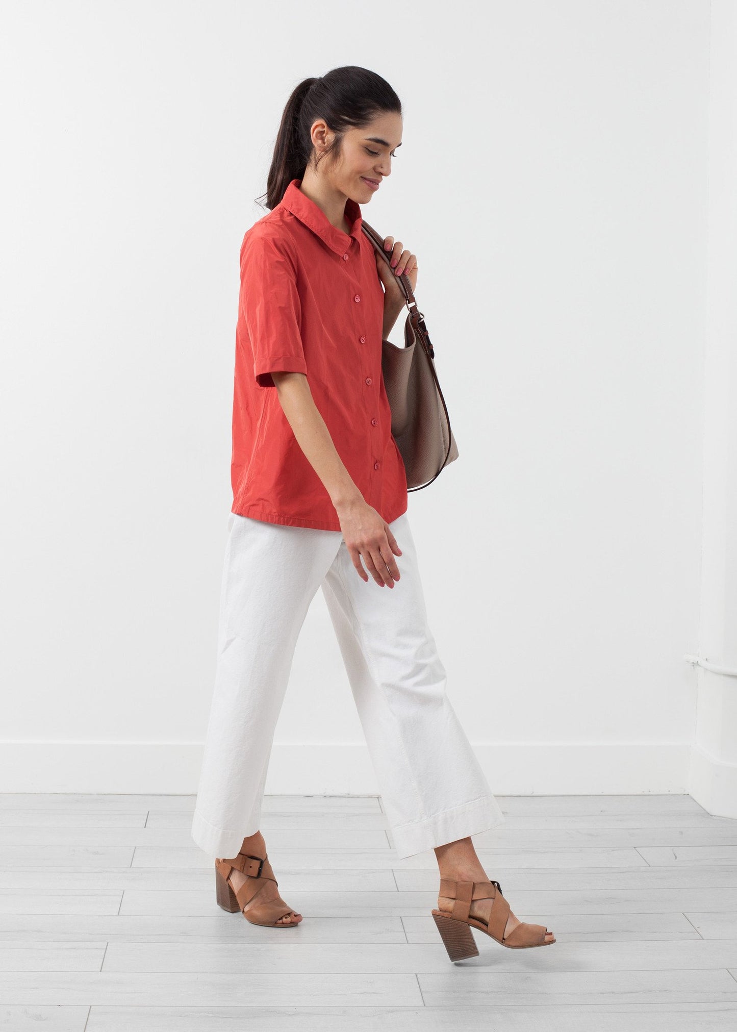 Short Sleeve Button Up - annaclothes