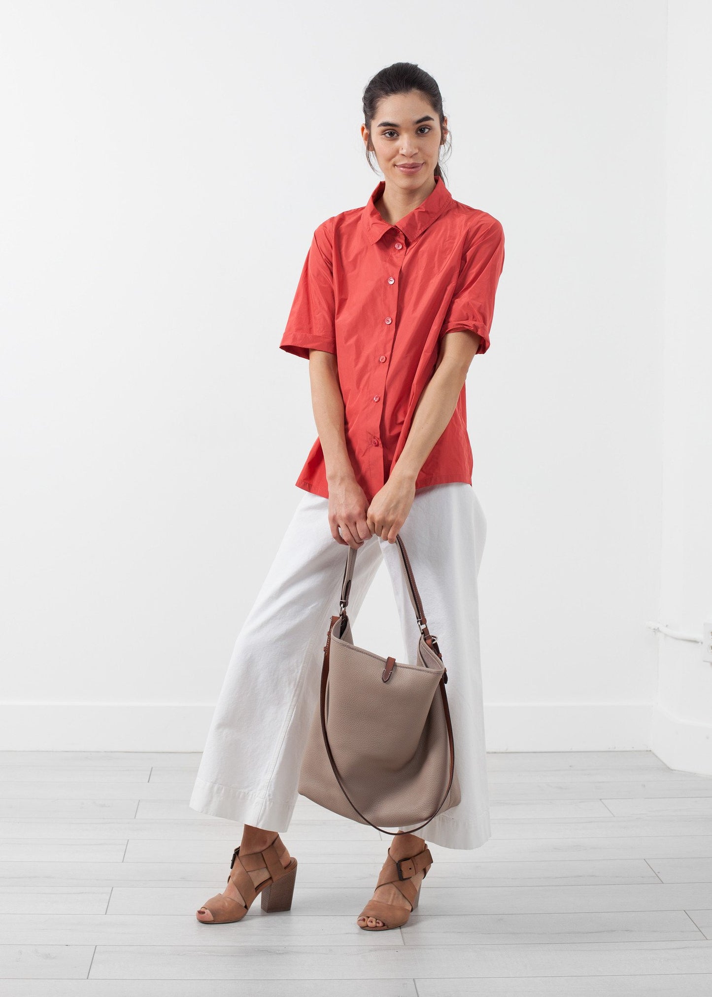 Short Sleeve Button Up - annaclothes
