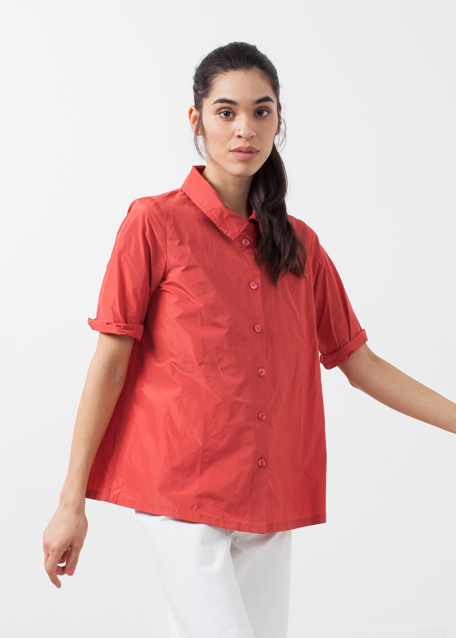 Short Sleeve Button Up - annaclothes