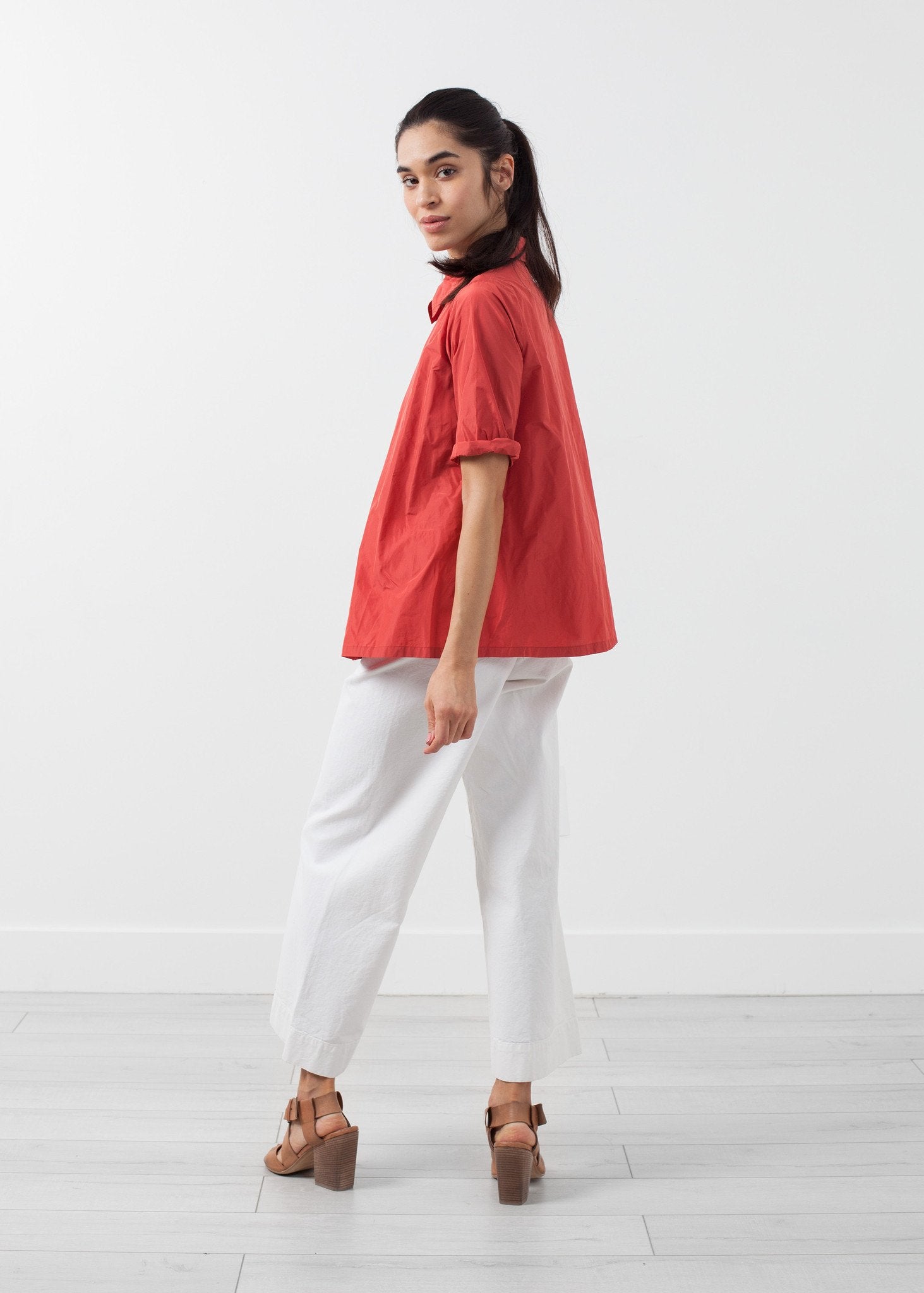 Short Sleeve Button Up - annaclothes