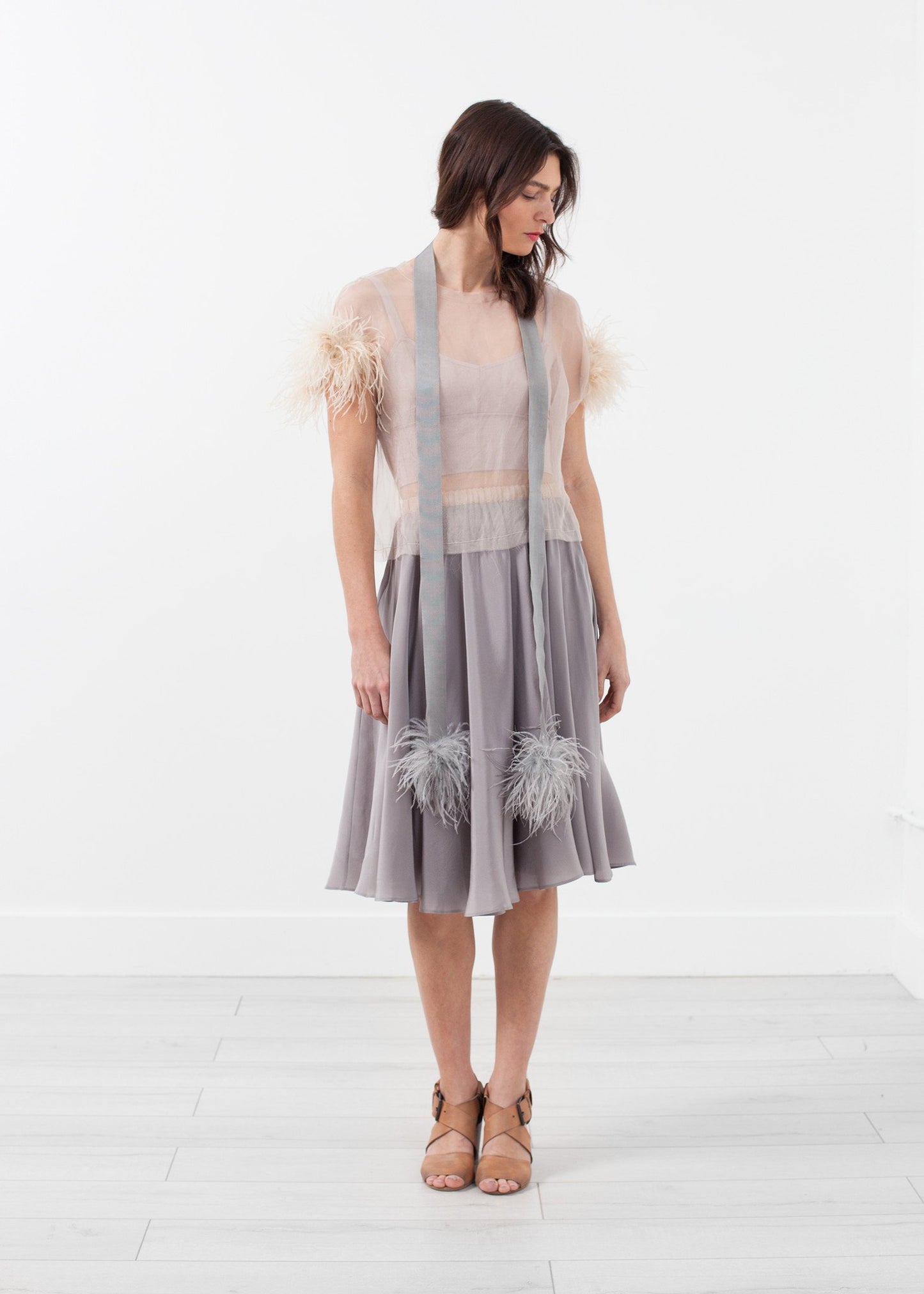 Feather Sash - annaclothes