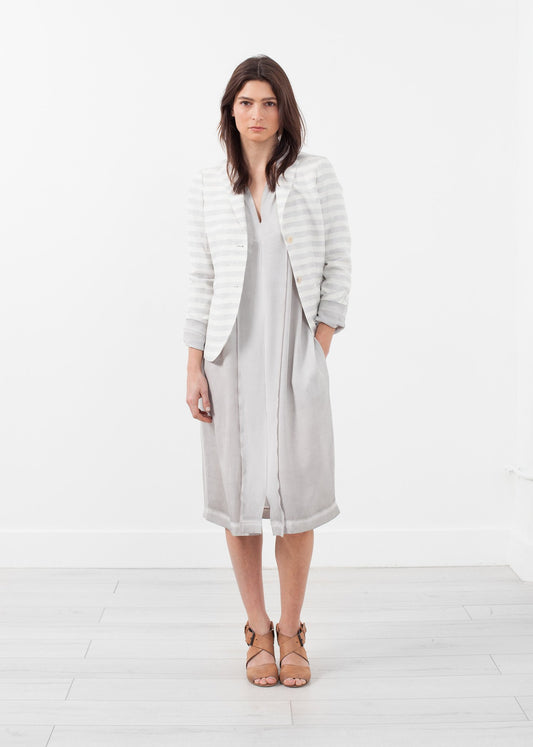 Lavanda Stripe Blazer - annaclothes