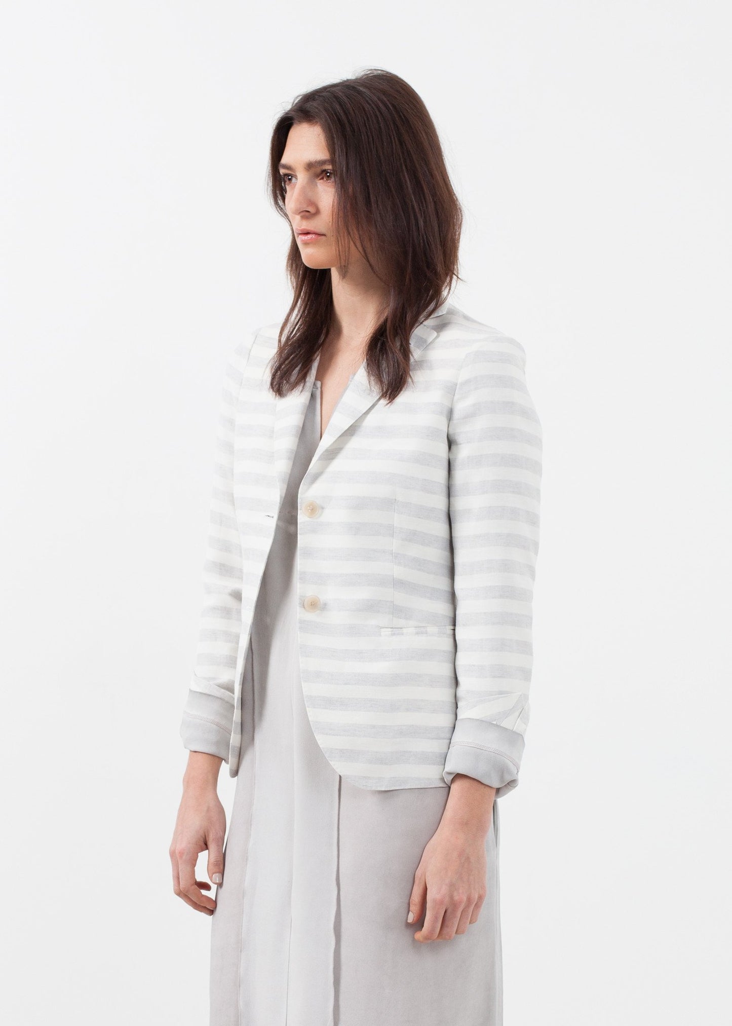 Lavanda Stripe Blazer - annaclothes
