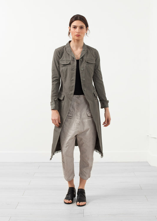Long Military Jacket - annaclothes