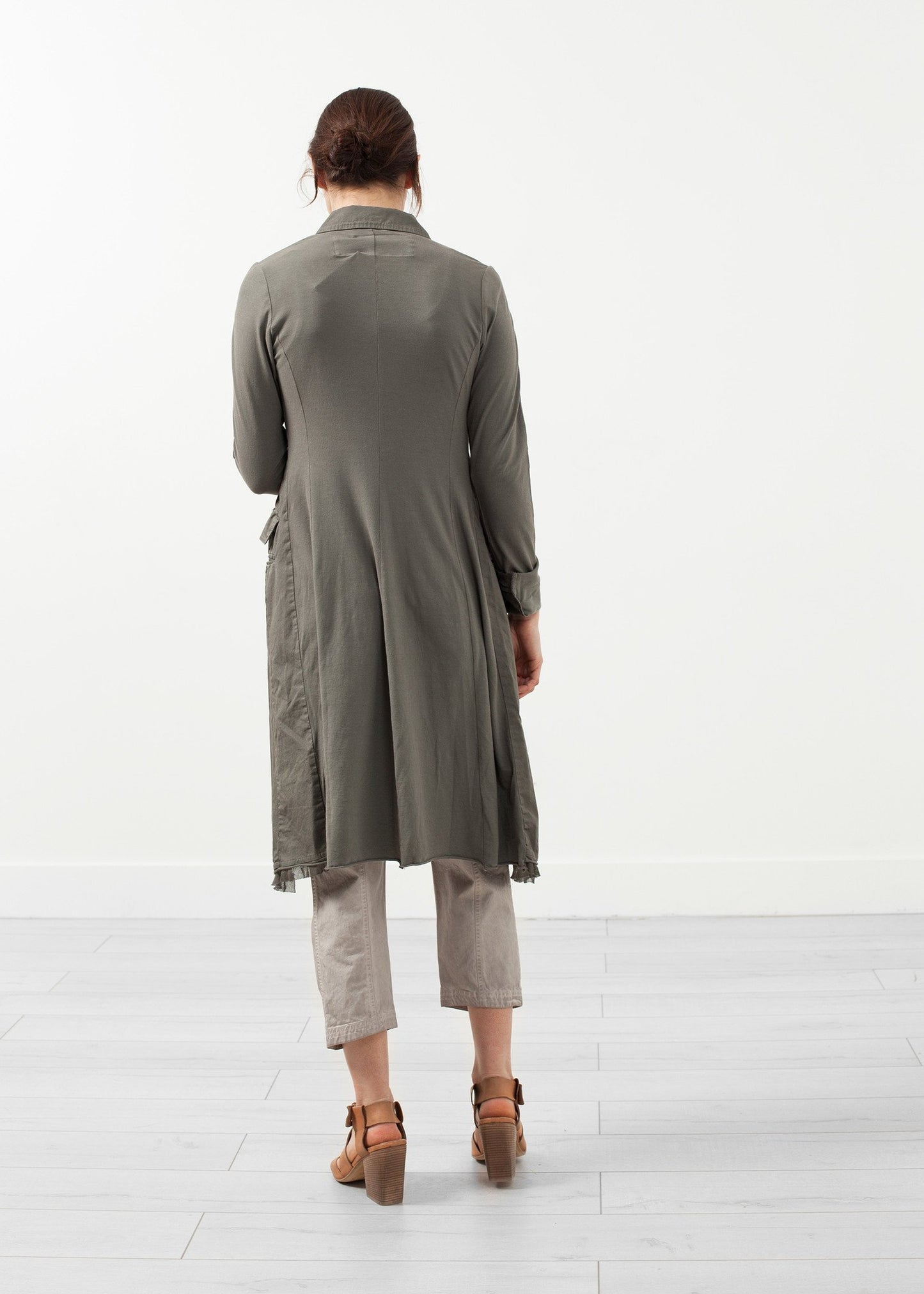 Long Military Jacket - annaclothes