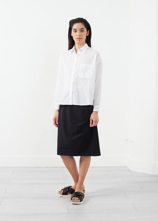 Side Ruche Skirt - annaclothes