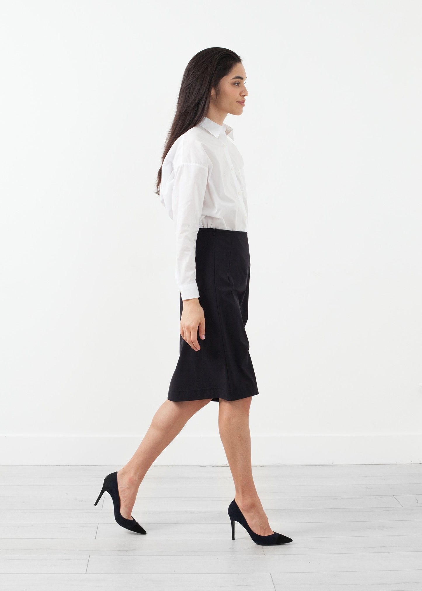 Side Ruche Skirt - annaclothes