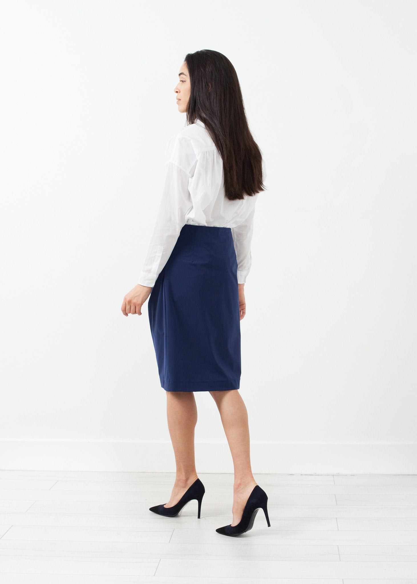 Side Ruche Skirt - annaclothes