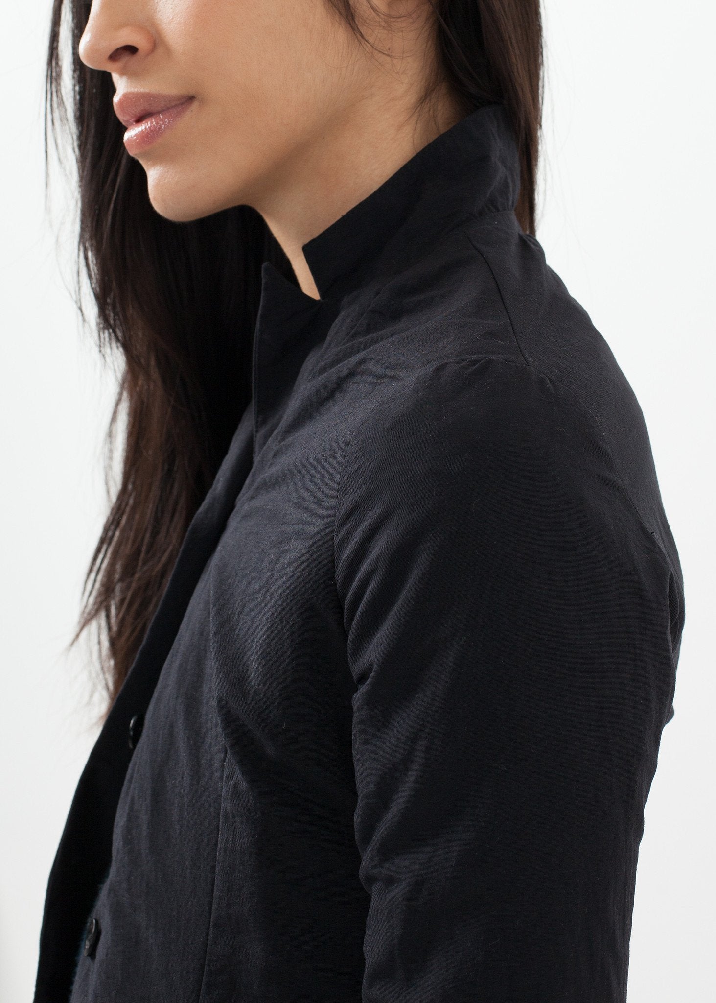 Nylon Long Jacket - annaclothes