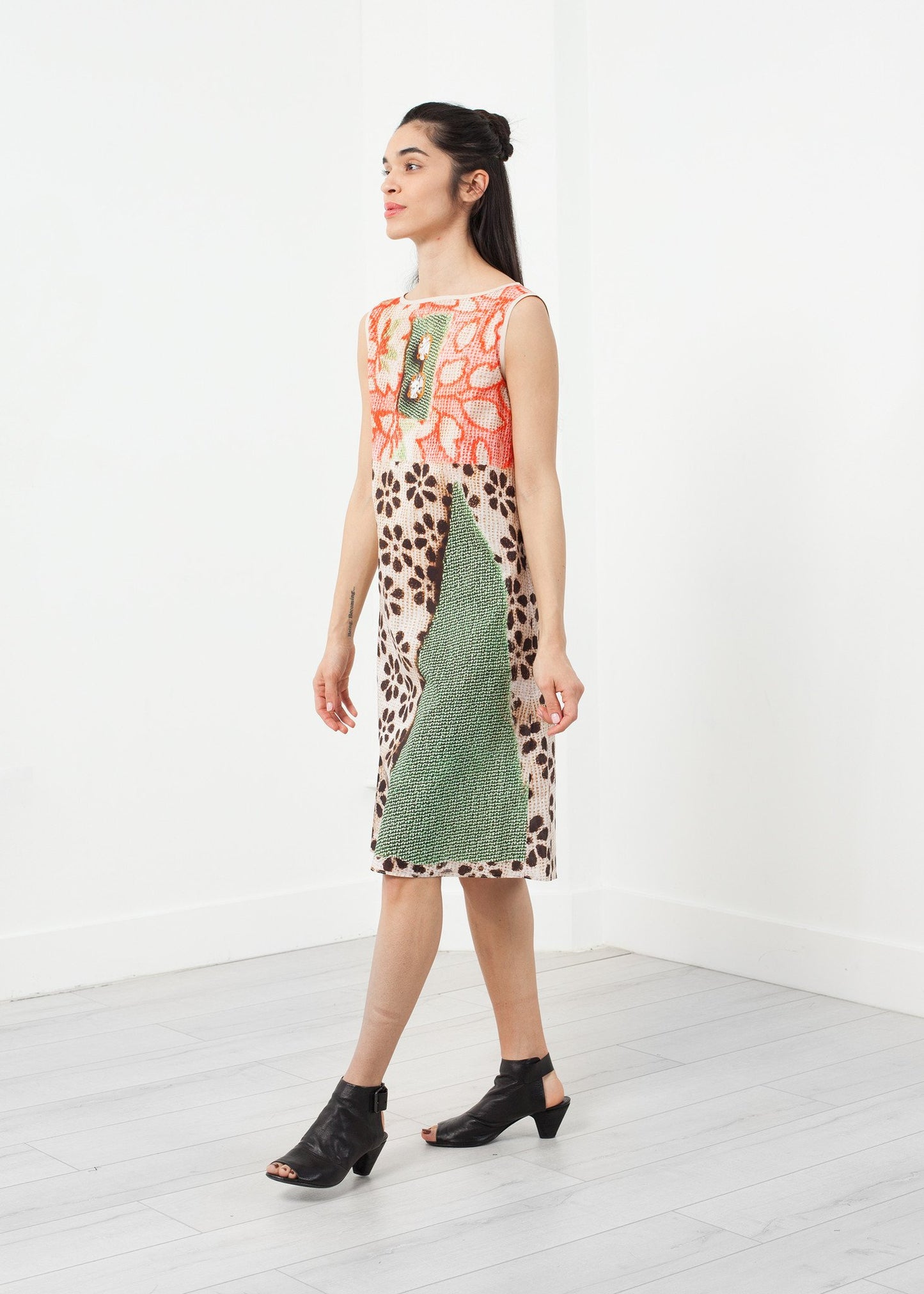 Floral Sleeveless Dress - annaclothes