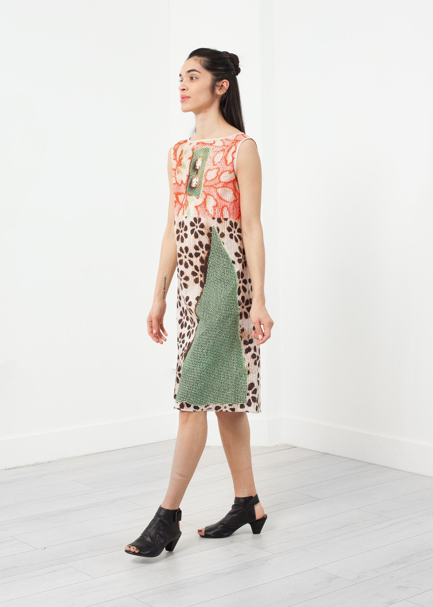 Floral Sleeveless Dress - annaclothes