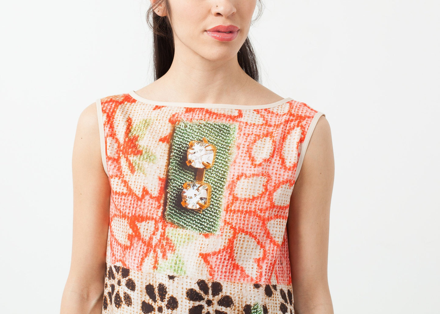 Floral Sleeveless Dress - annaclothes