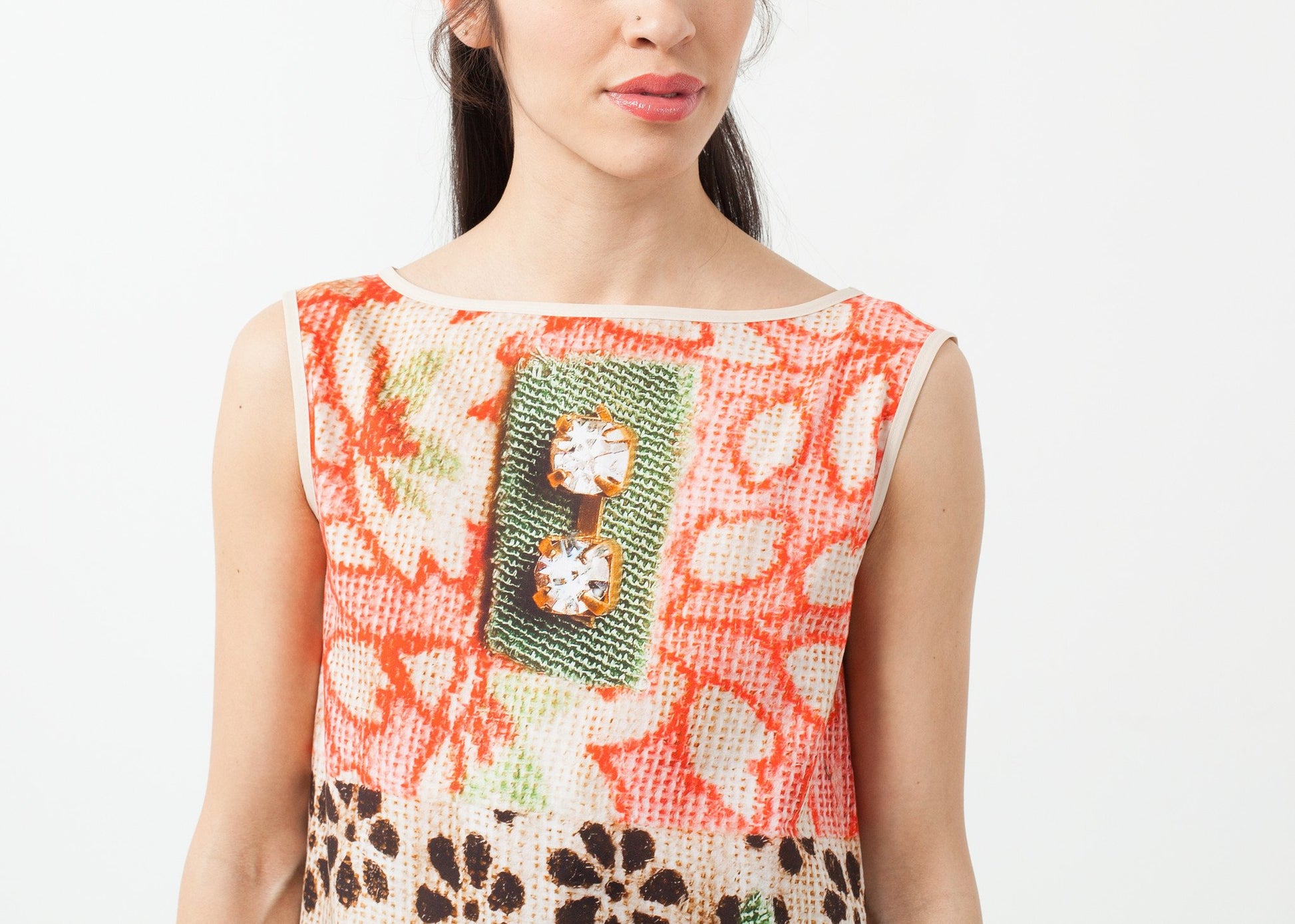 Floral Sleeveless Dress - annaclothes