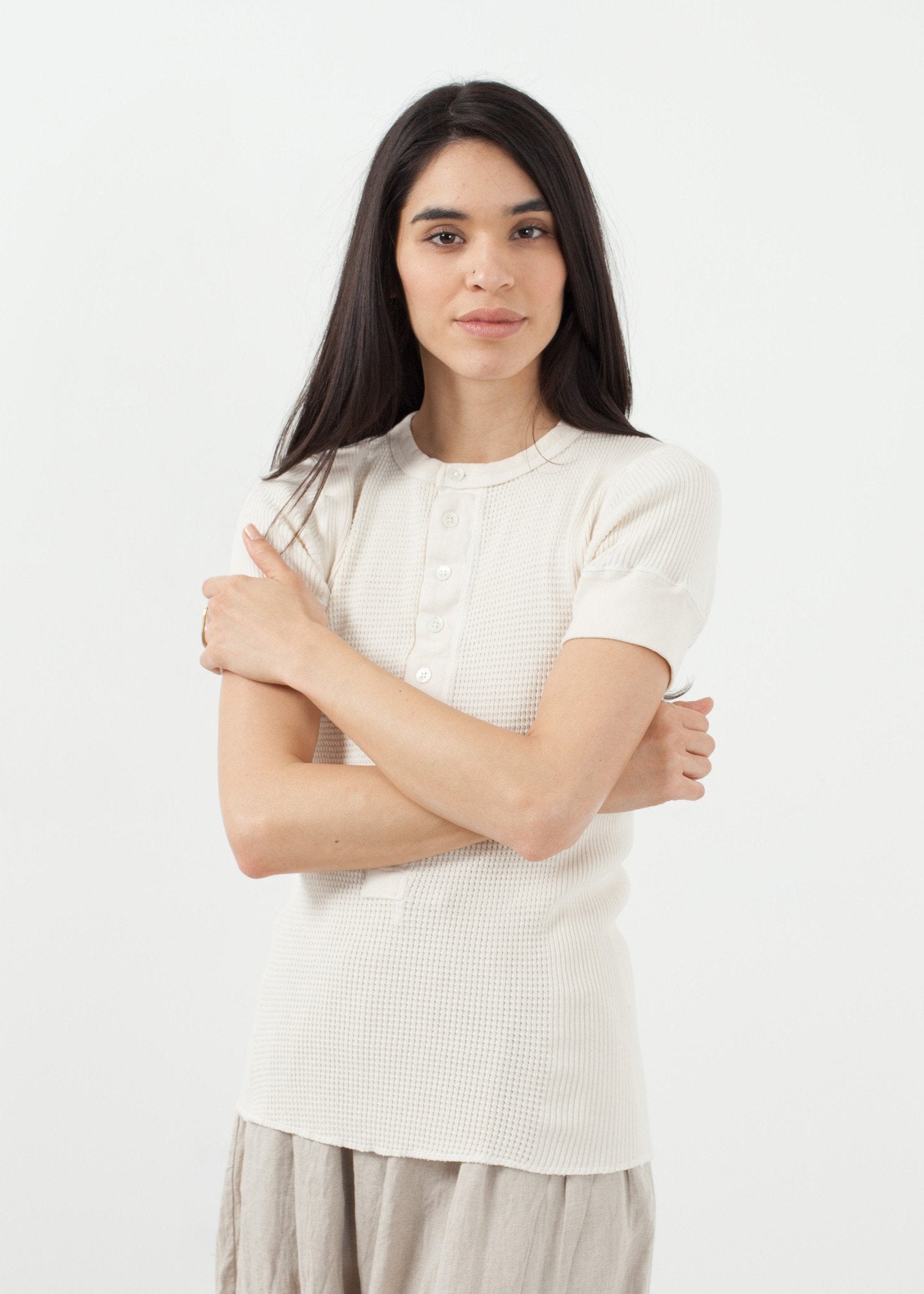 Waffle Henley - annaclothes