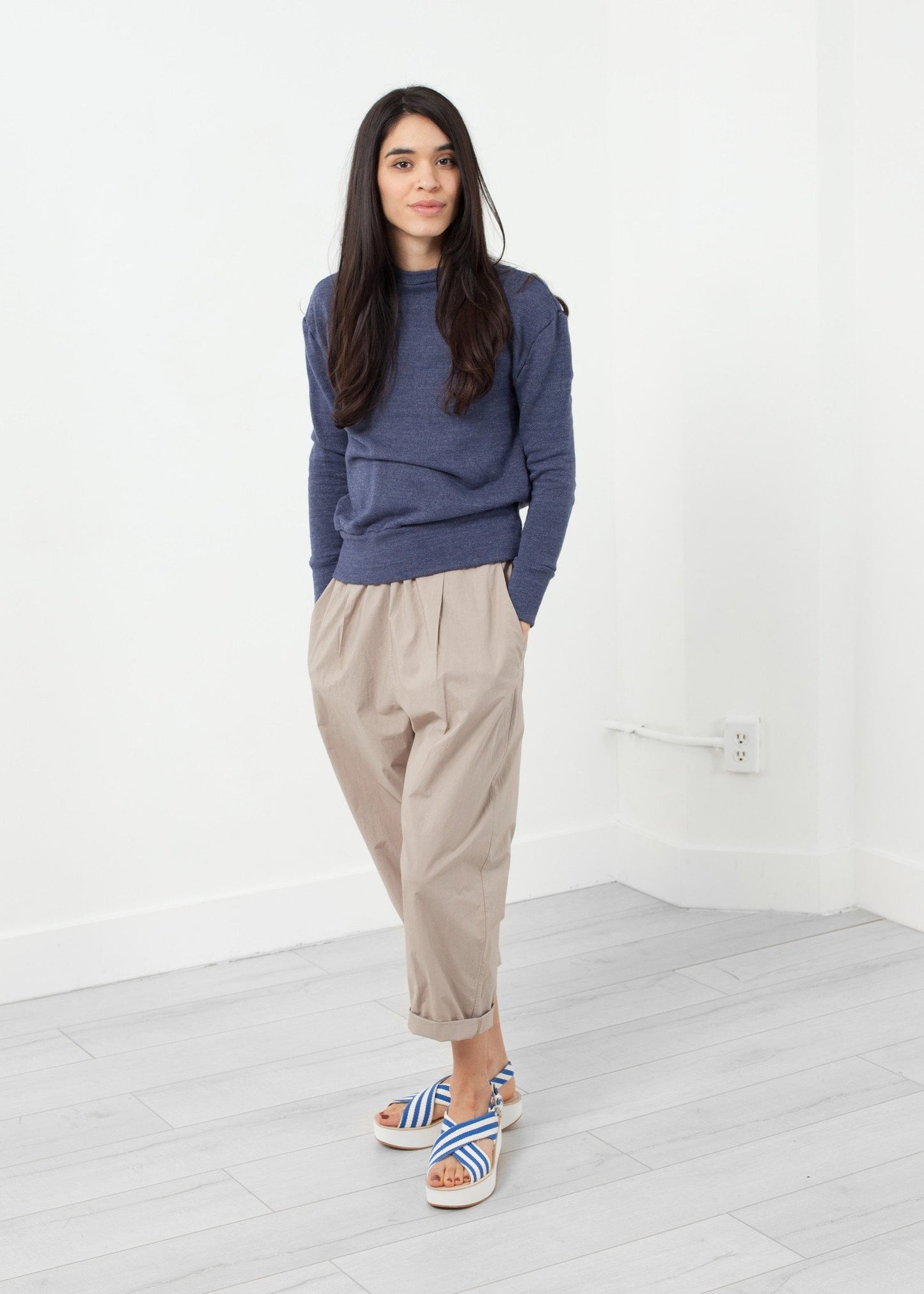 Melange Gauze Fleece - annaclothes