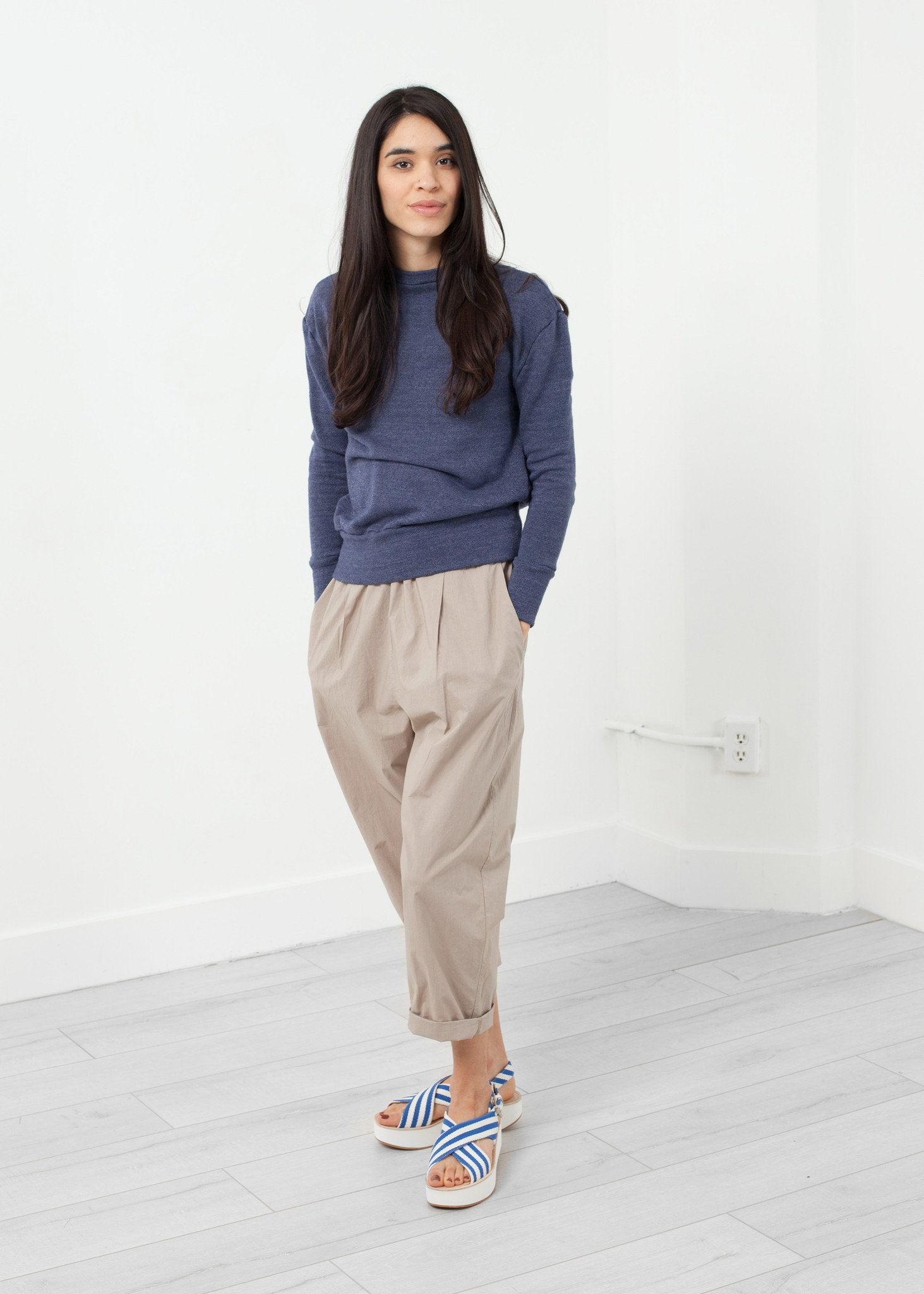 Melange Gauze Fleece - annaclothes
