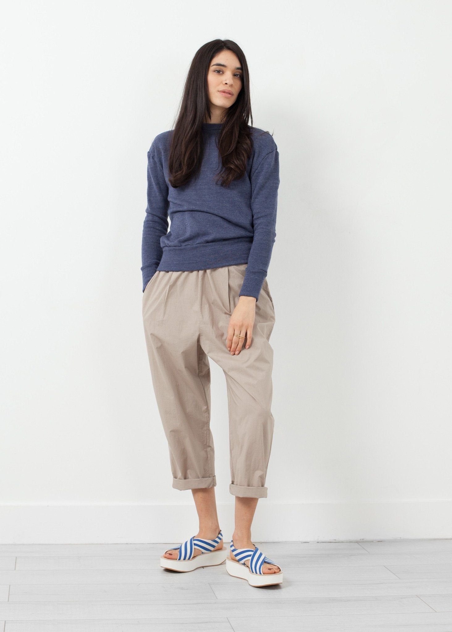 Melange Gauze Fleece - annaclothes