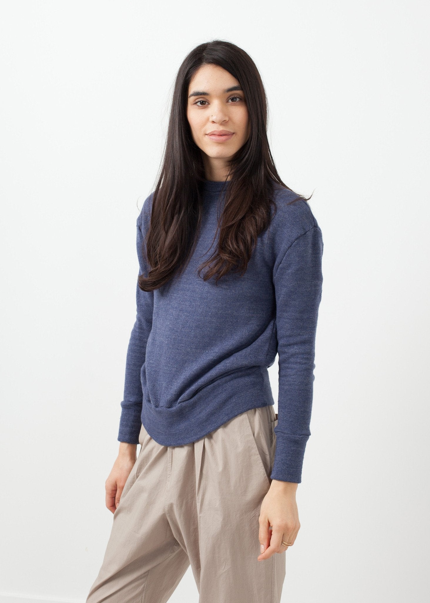 Melange Gauze Fleece - annaclothes