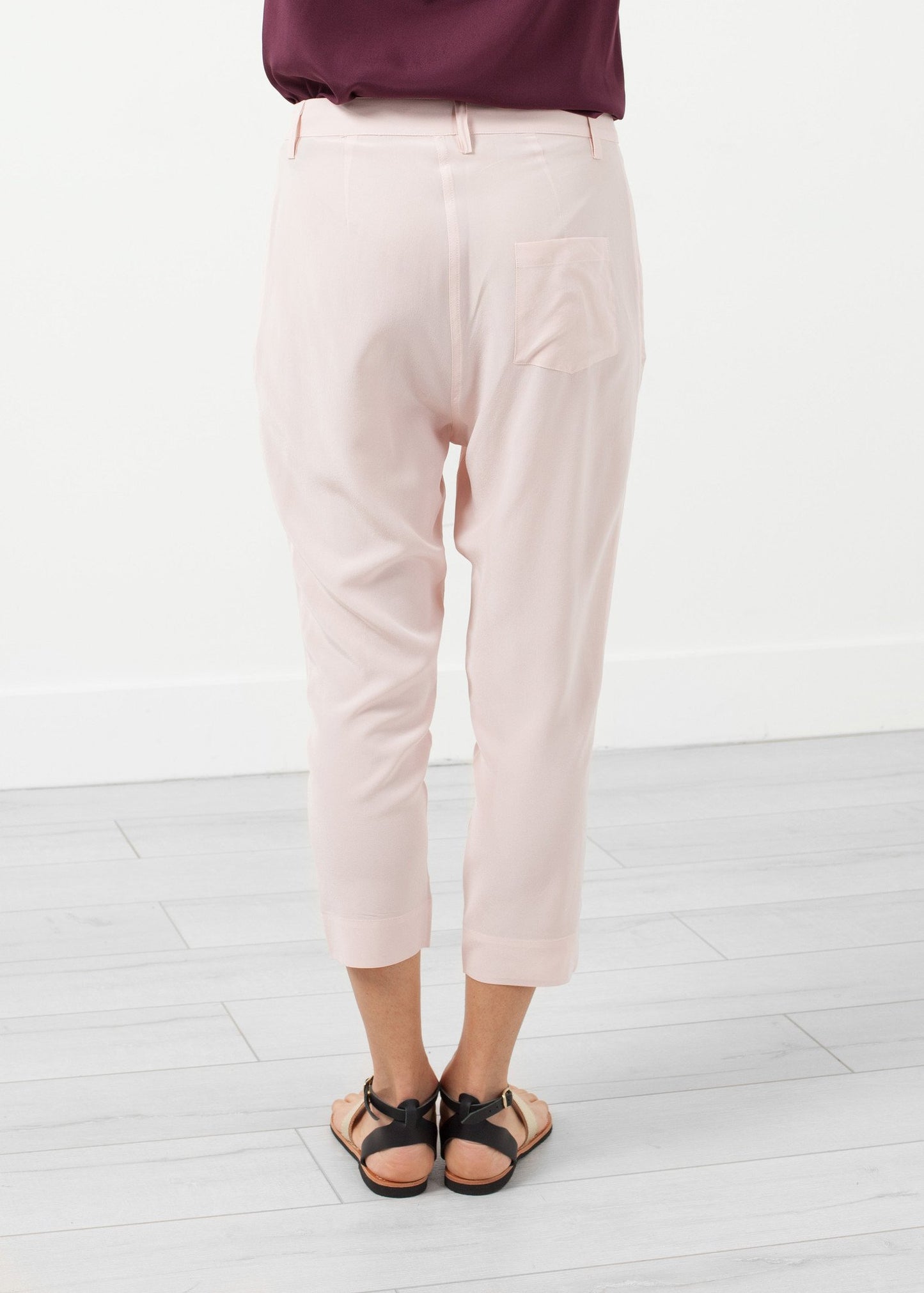 Silk Drop Crotch Pant - annaclothes