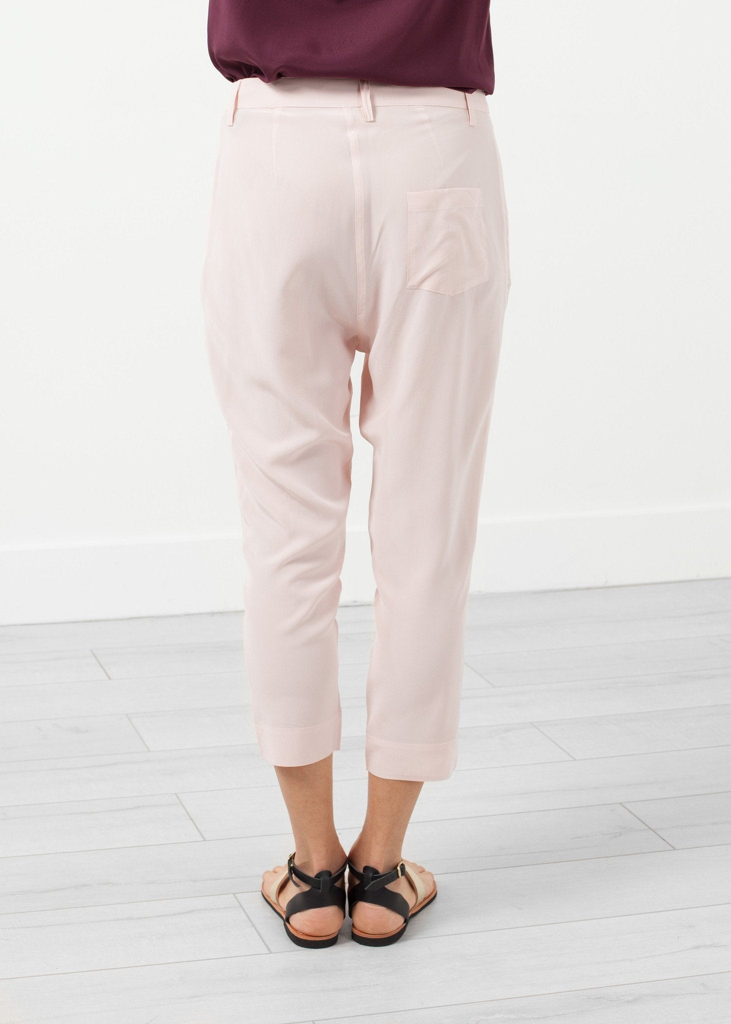 Silk Drop Crotch Pant - annaclothes