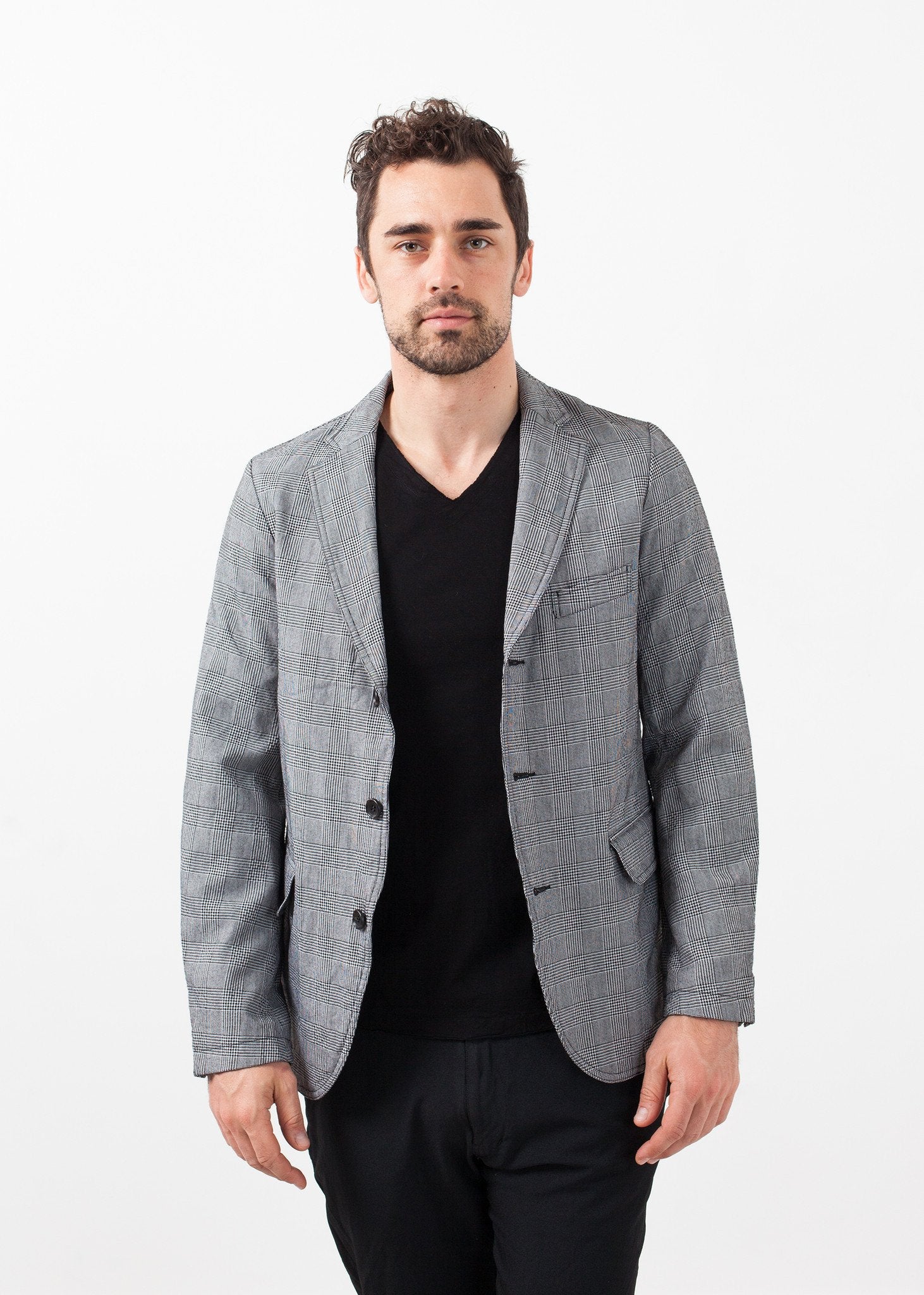 Check Blazer - annaclothes
