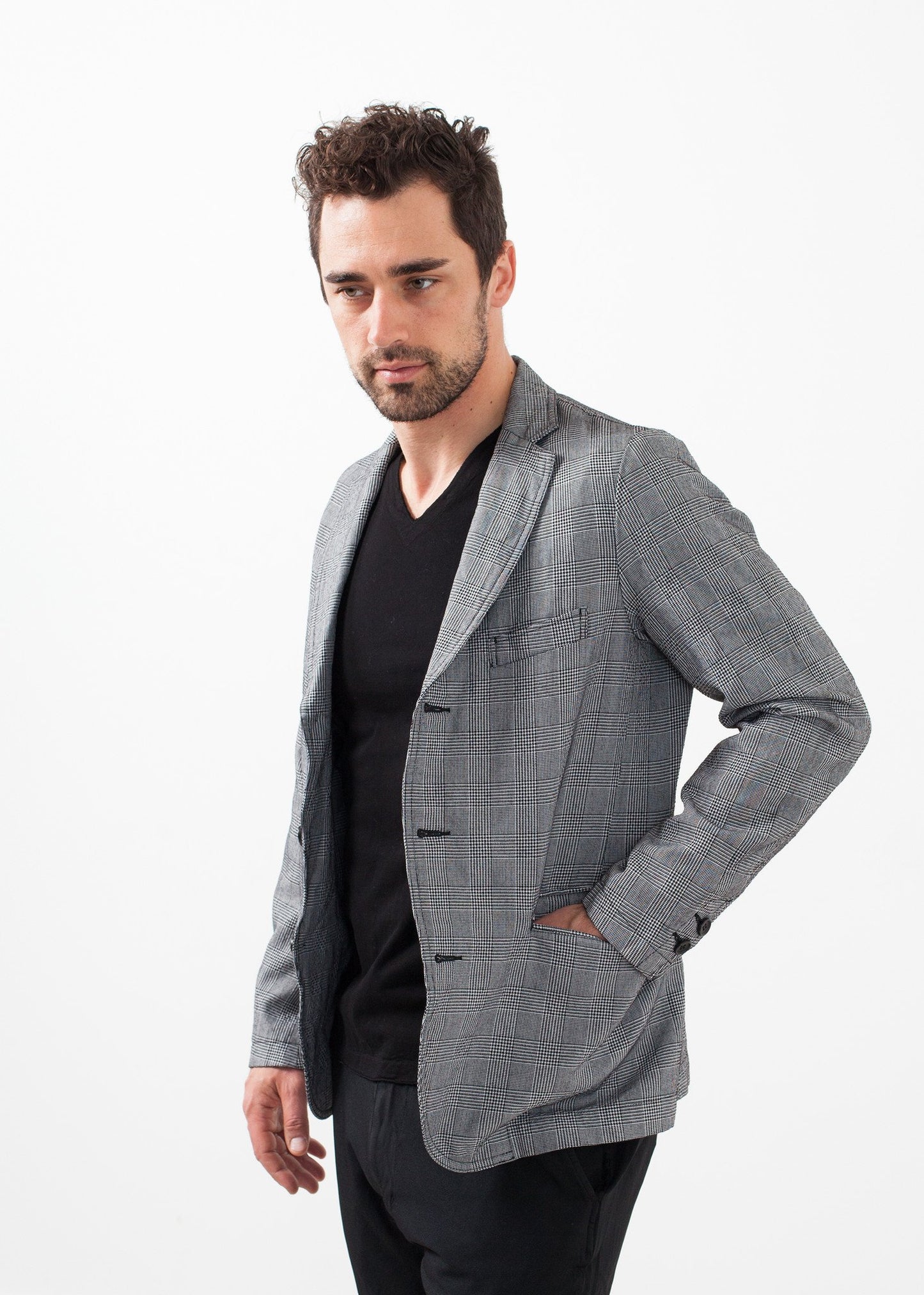 Check Blazer - annaclothes
