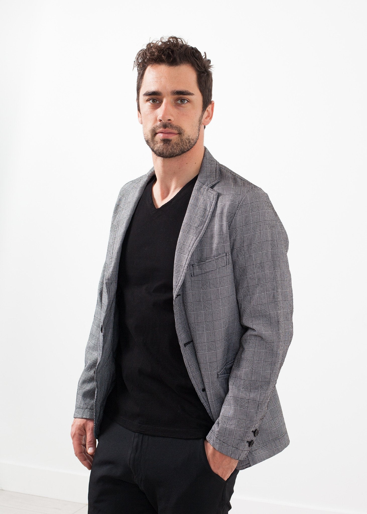 Check Blazer - annaclothes